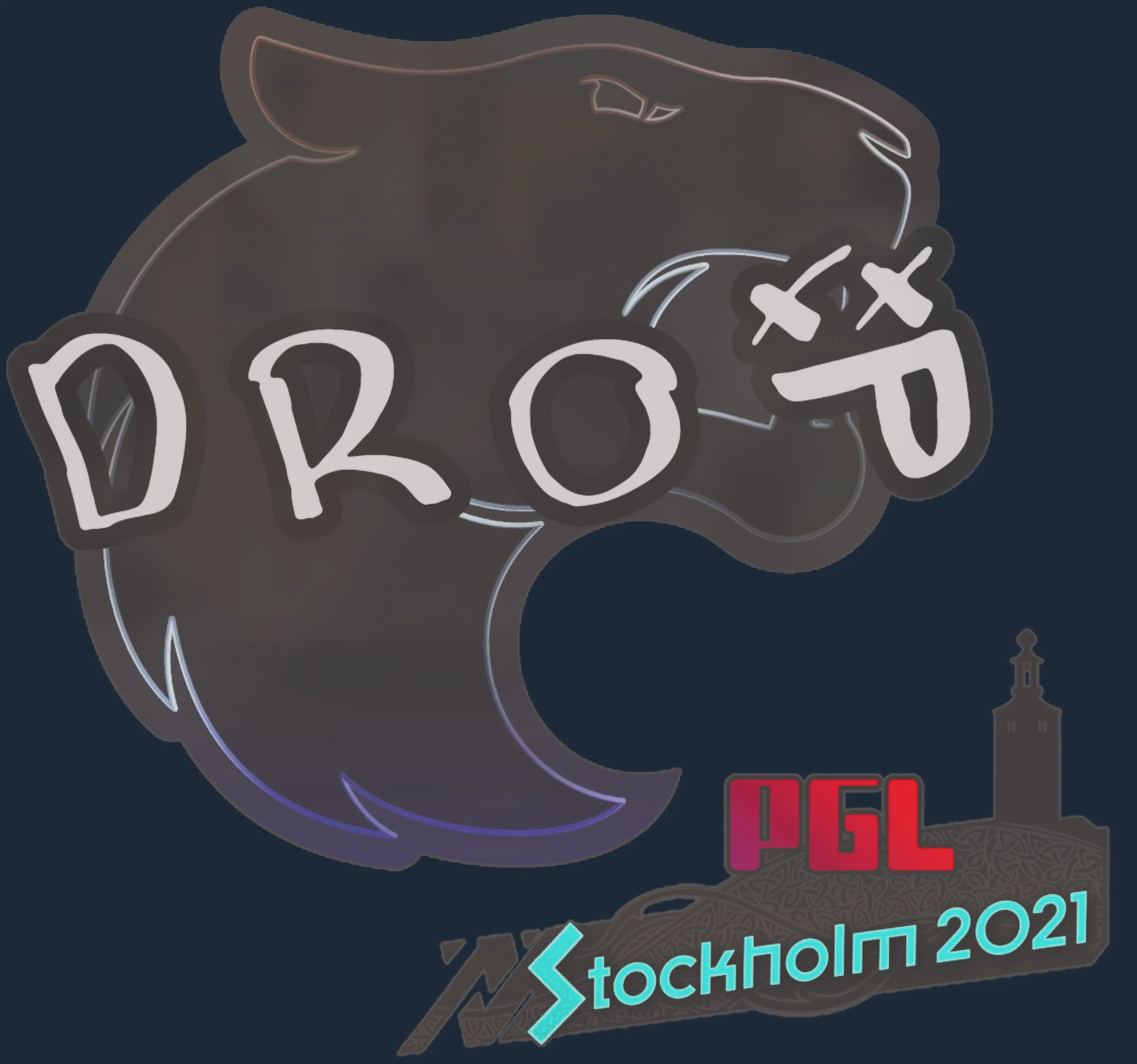 Sticker | drop | Stockholm 2021 Image