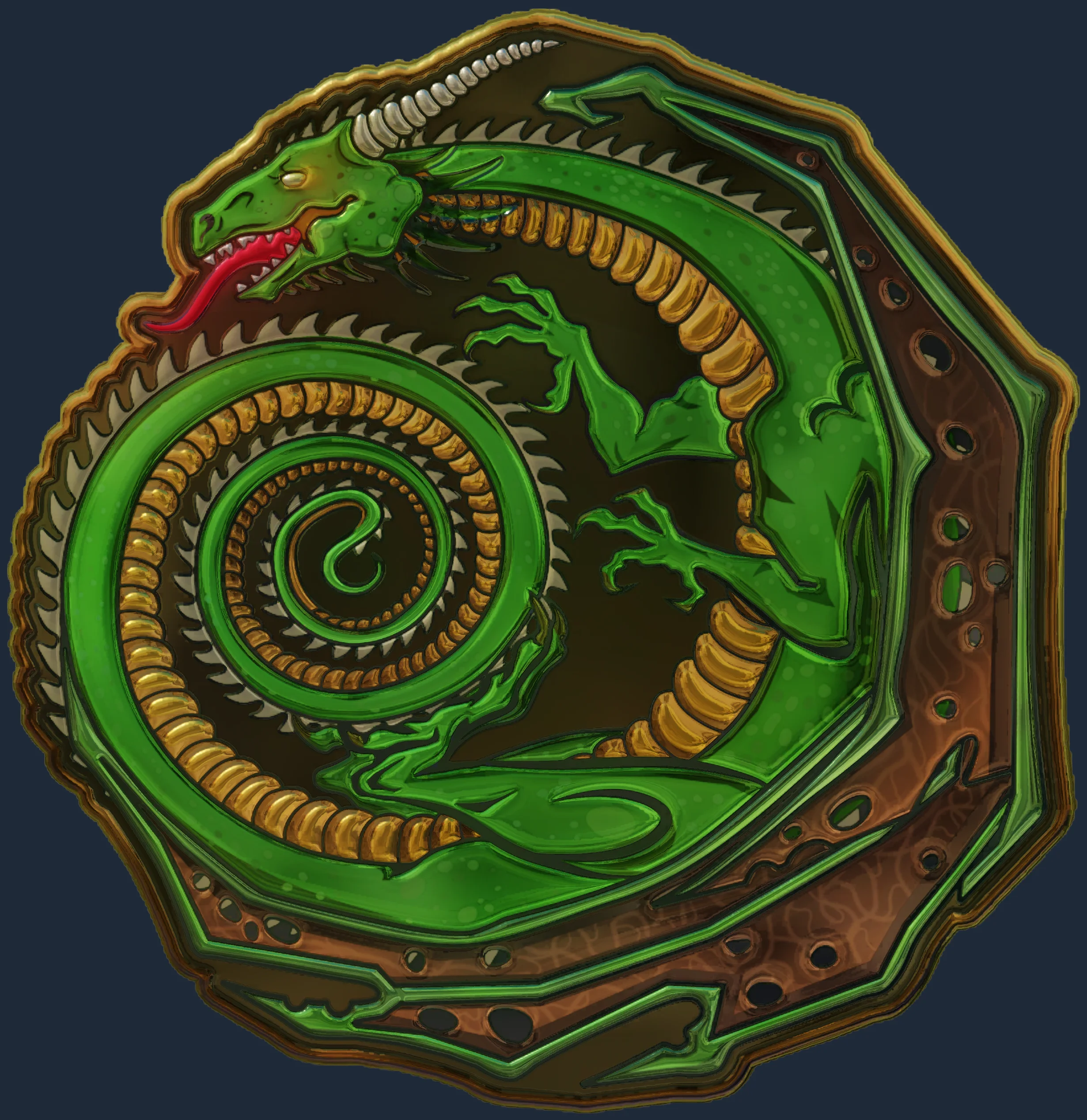 Sticker | Dragon (Foil) Image