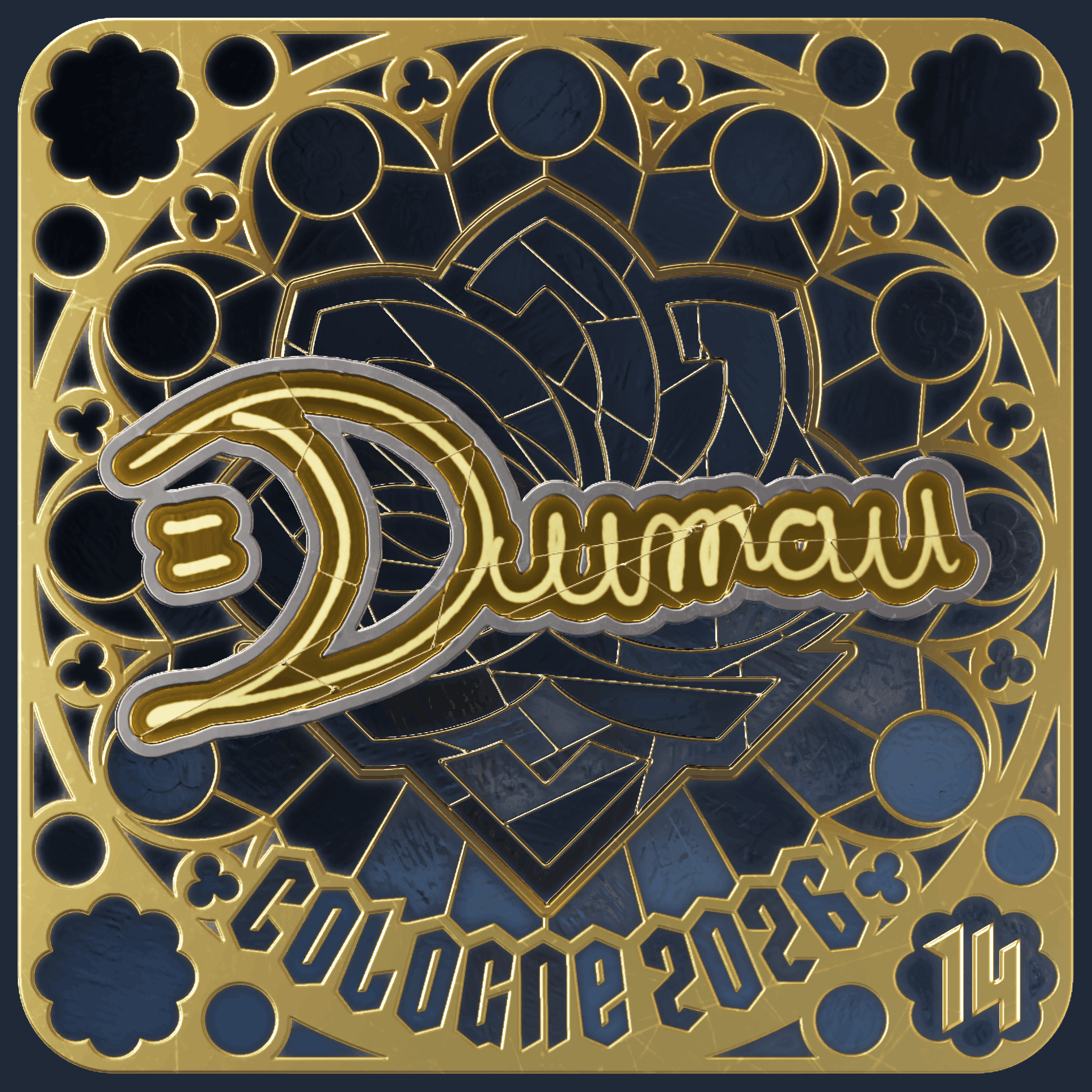 Sticker | dumau (Gold, Ranked) | Cologne 2026 Image