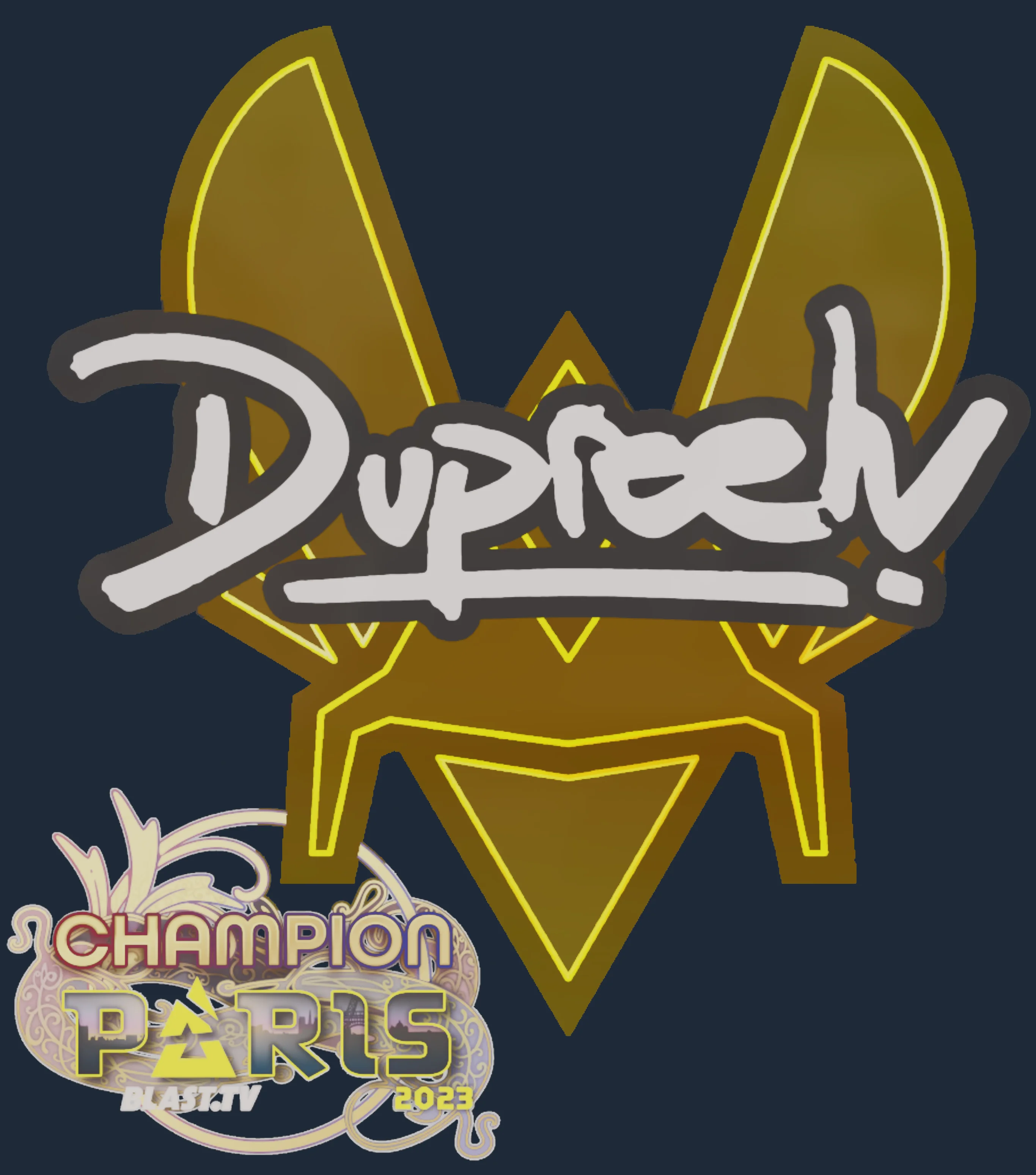 Sticker | dupreeh (Champion) | Paris 2023 Image