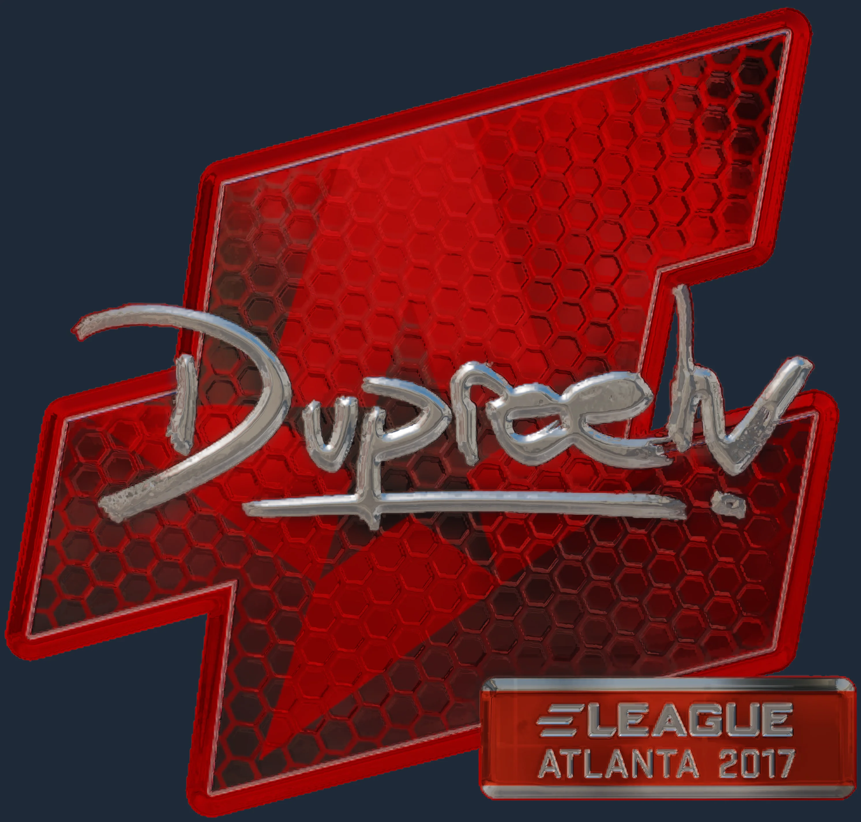 Sticker | dupreeh (Foil) | Atlanta 2017 Image