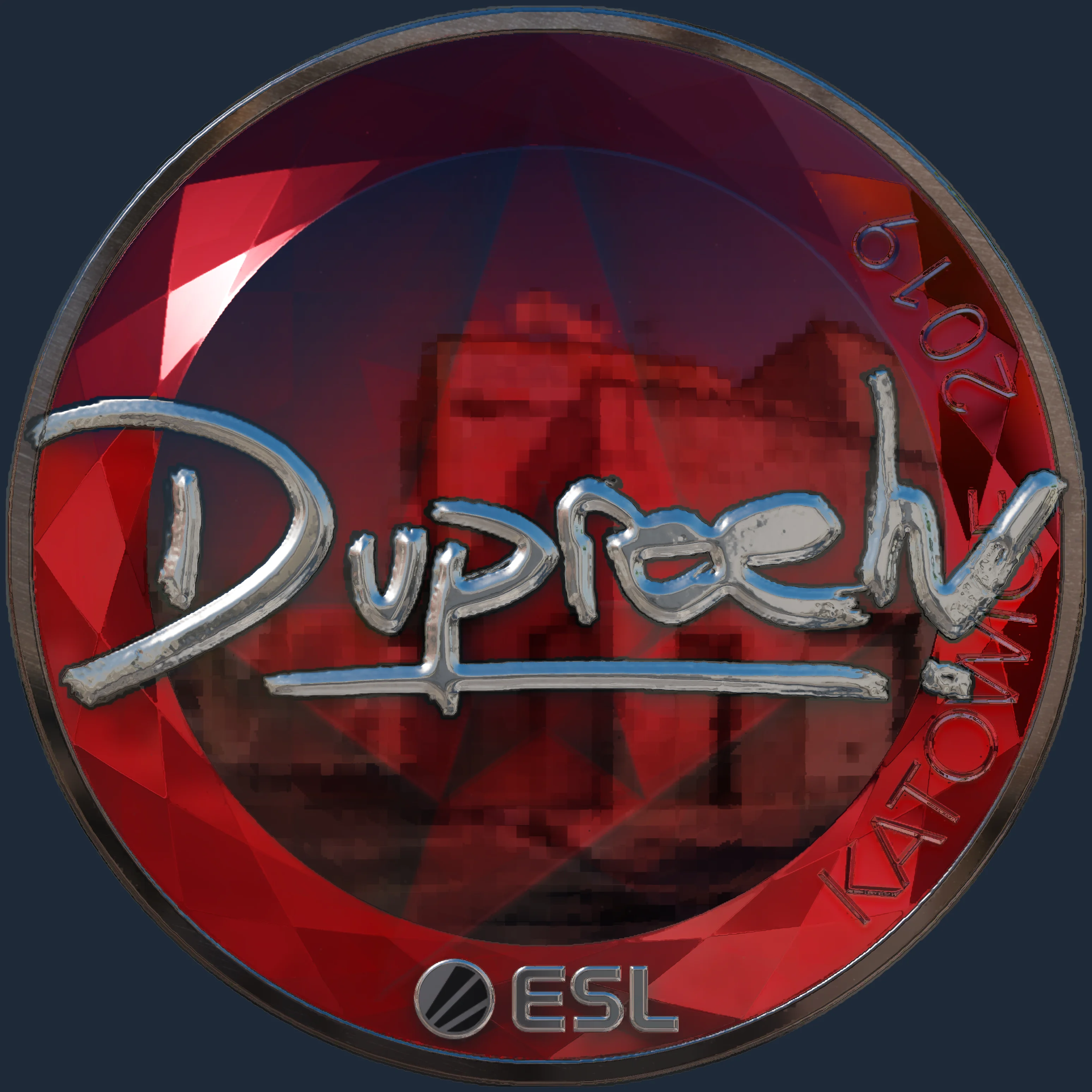Sticker | dupreeh (Foil) | Katowice 2019 Image