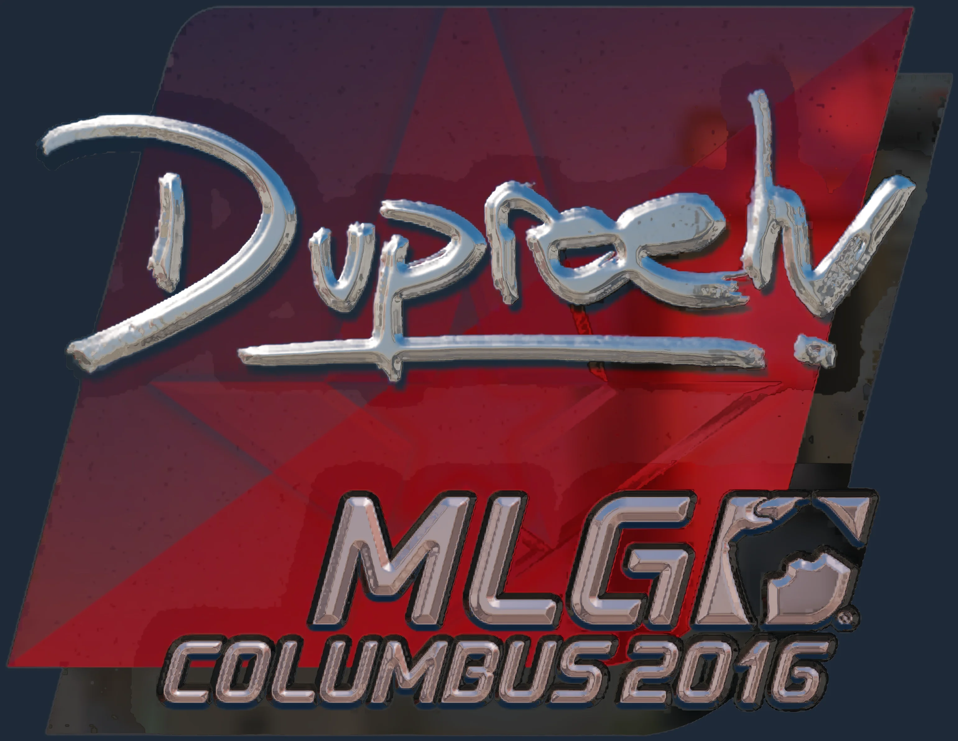 Sticker | dupreeh (Foil) | MLG Columbus 2016 Image