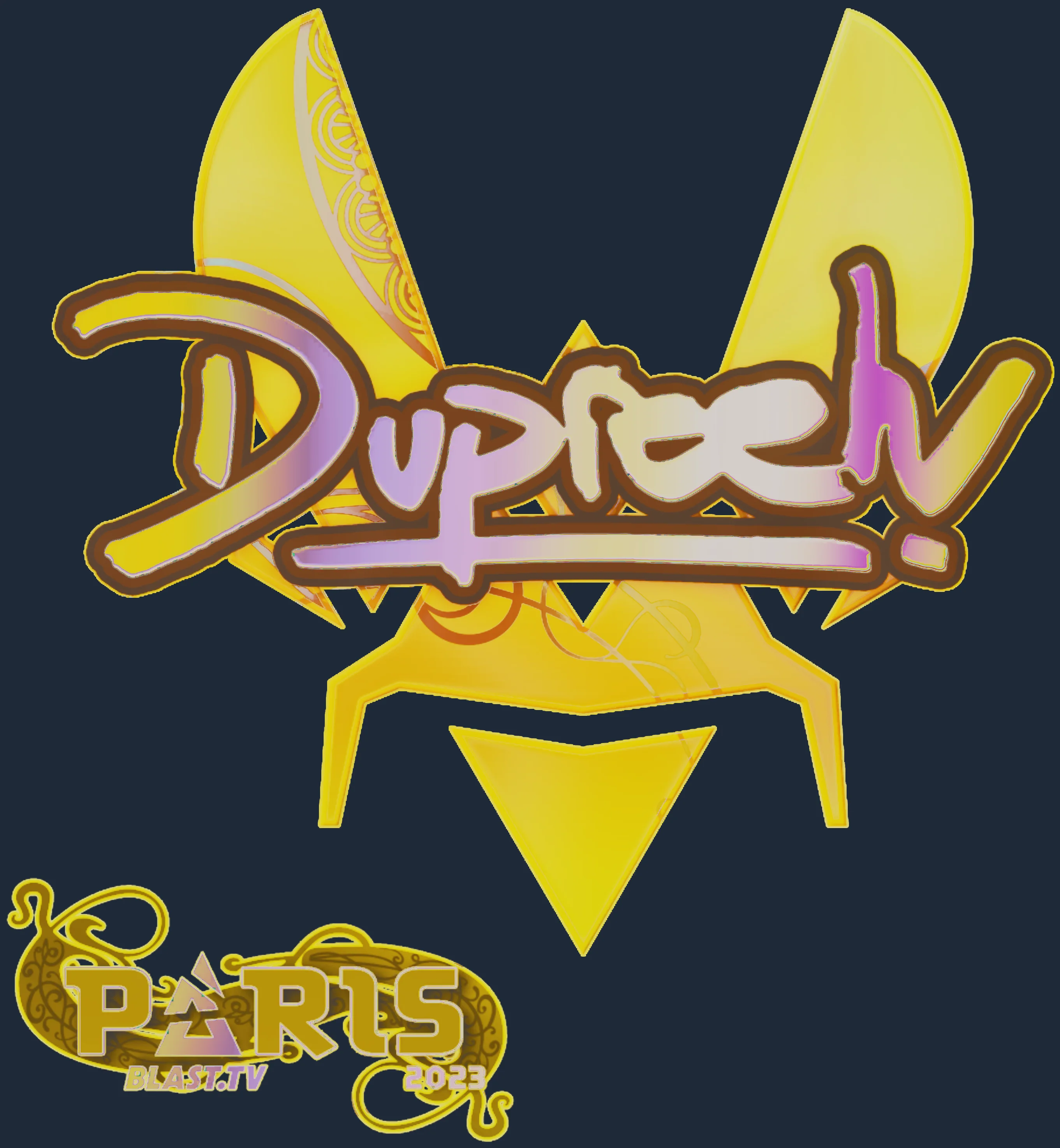 Sticker | dupreeh (Holo) | Paris 2023 Image