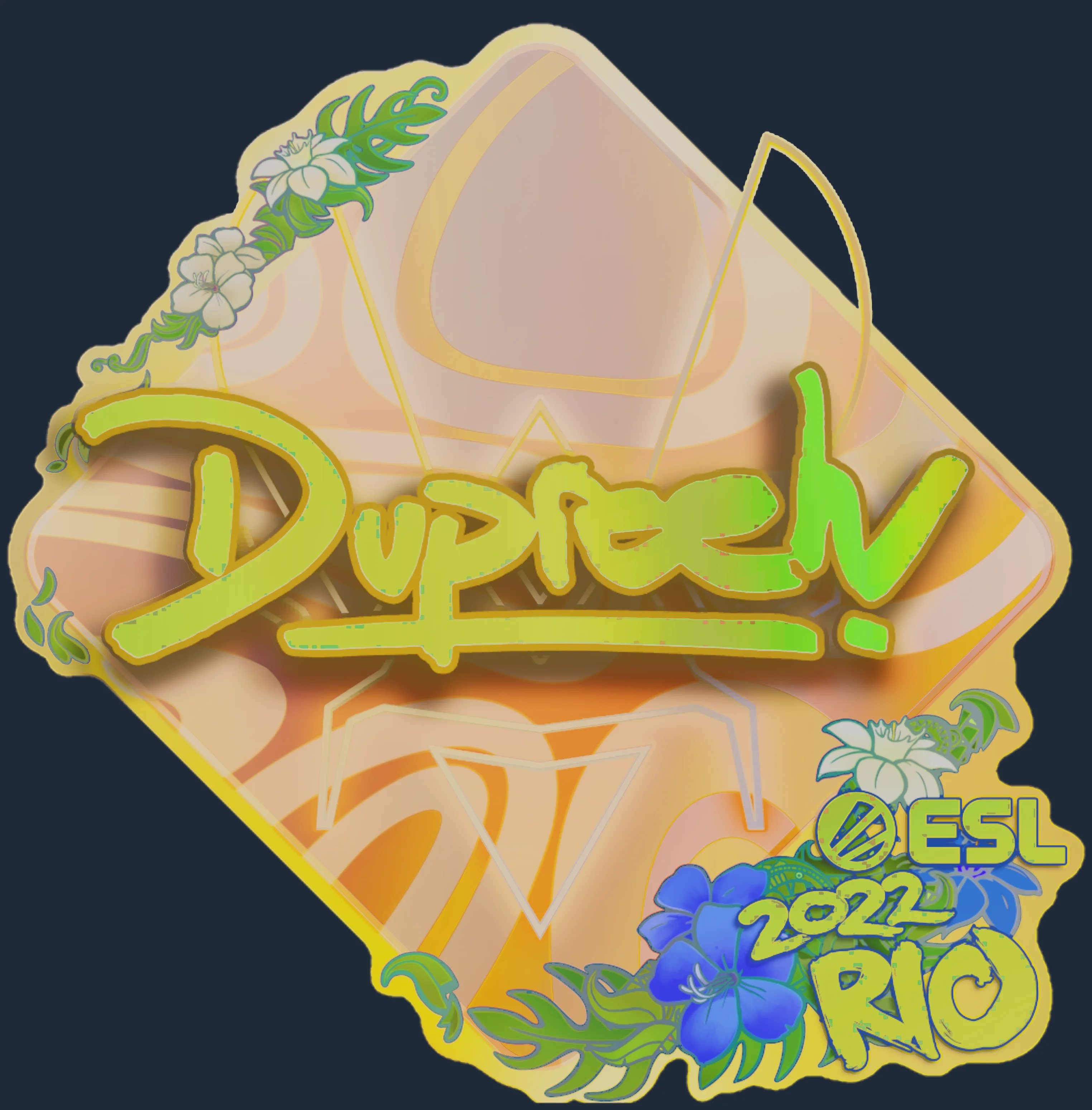 Sticker | dupreeh (Holo) | Rio 2022 Image
