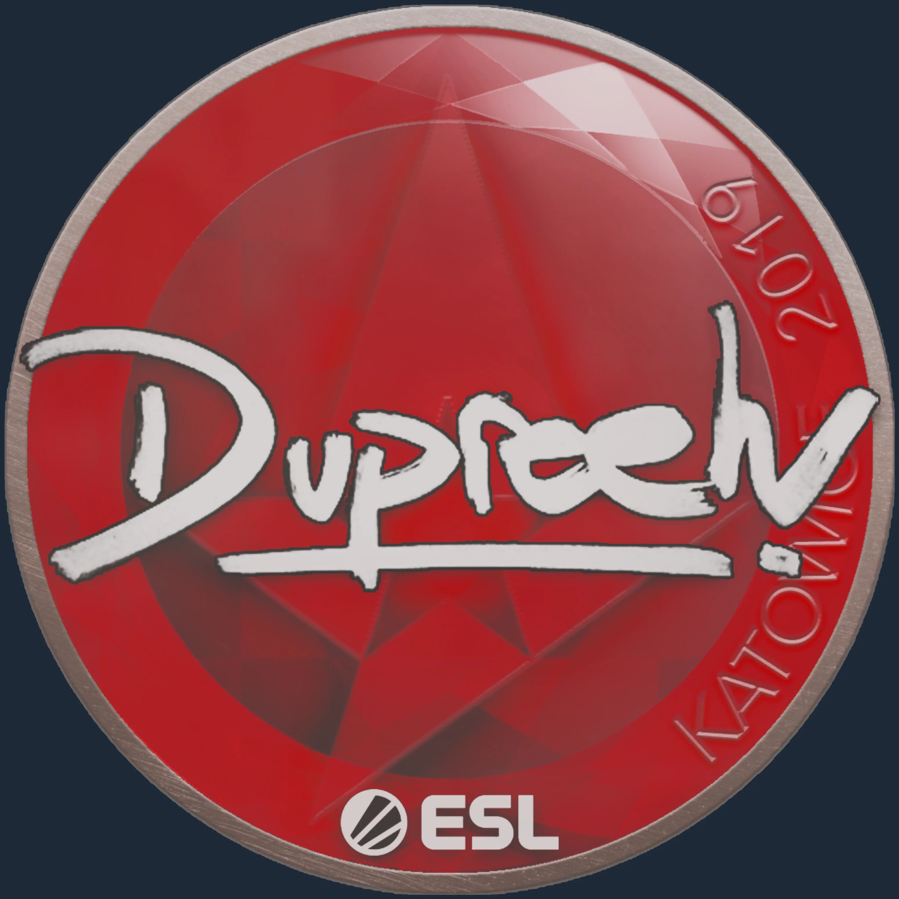 Sticker | dupreeh | Katowice 2019 Image