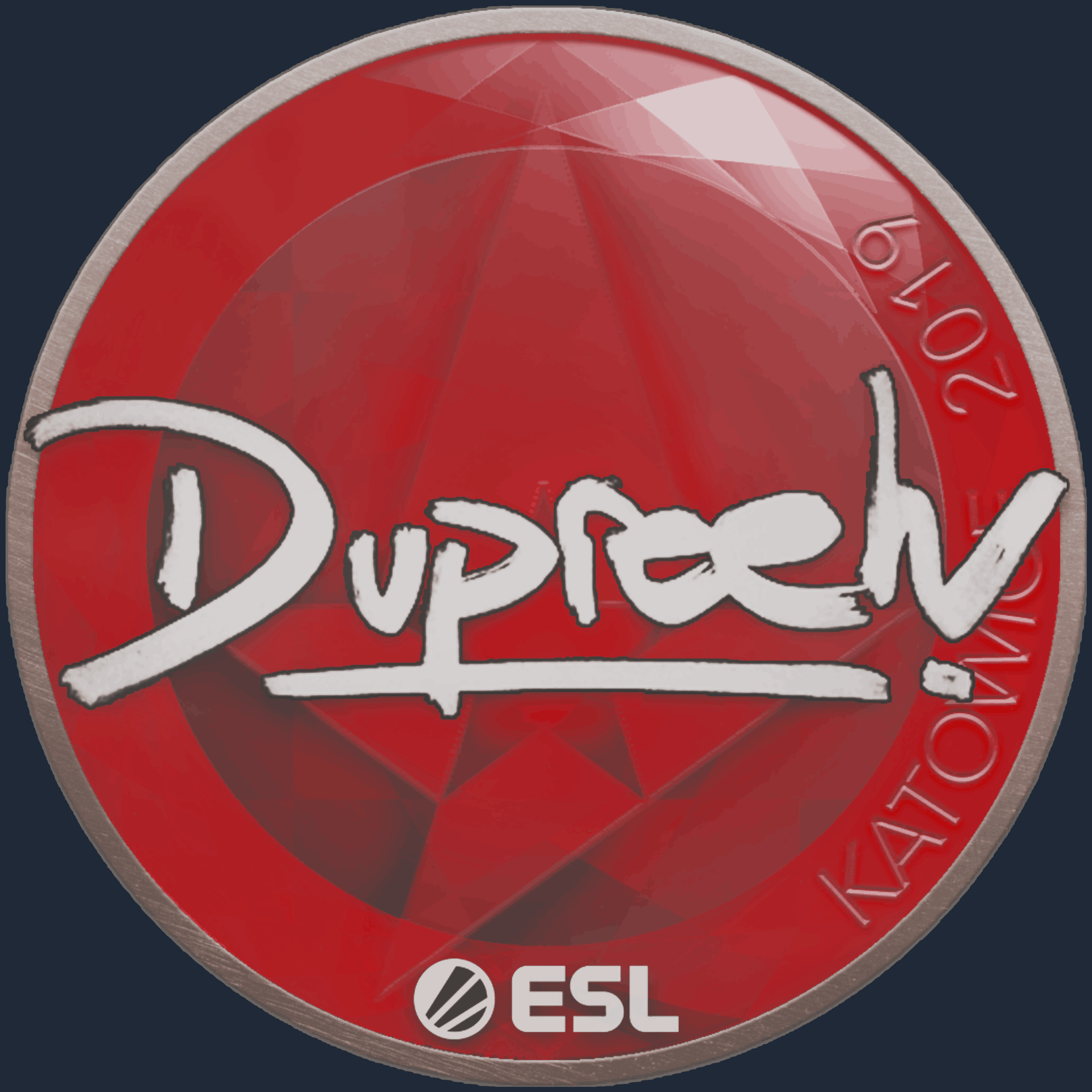 Sticker | dupreeh | Katowice 2019 Image