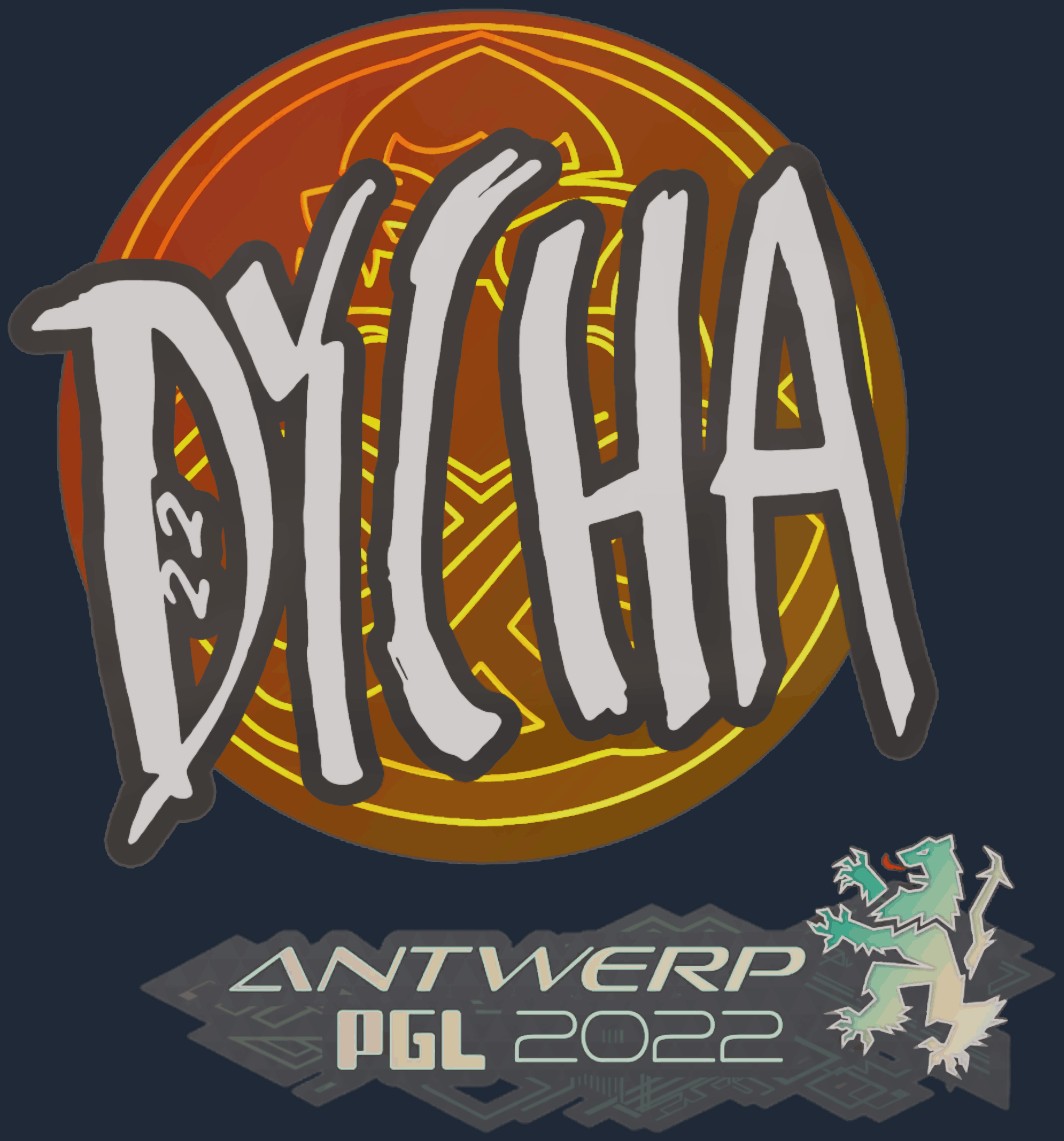 Sticker | dycha | Antwerp 2022 Image