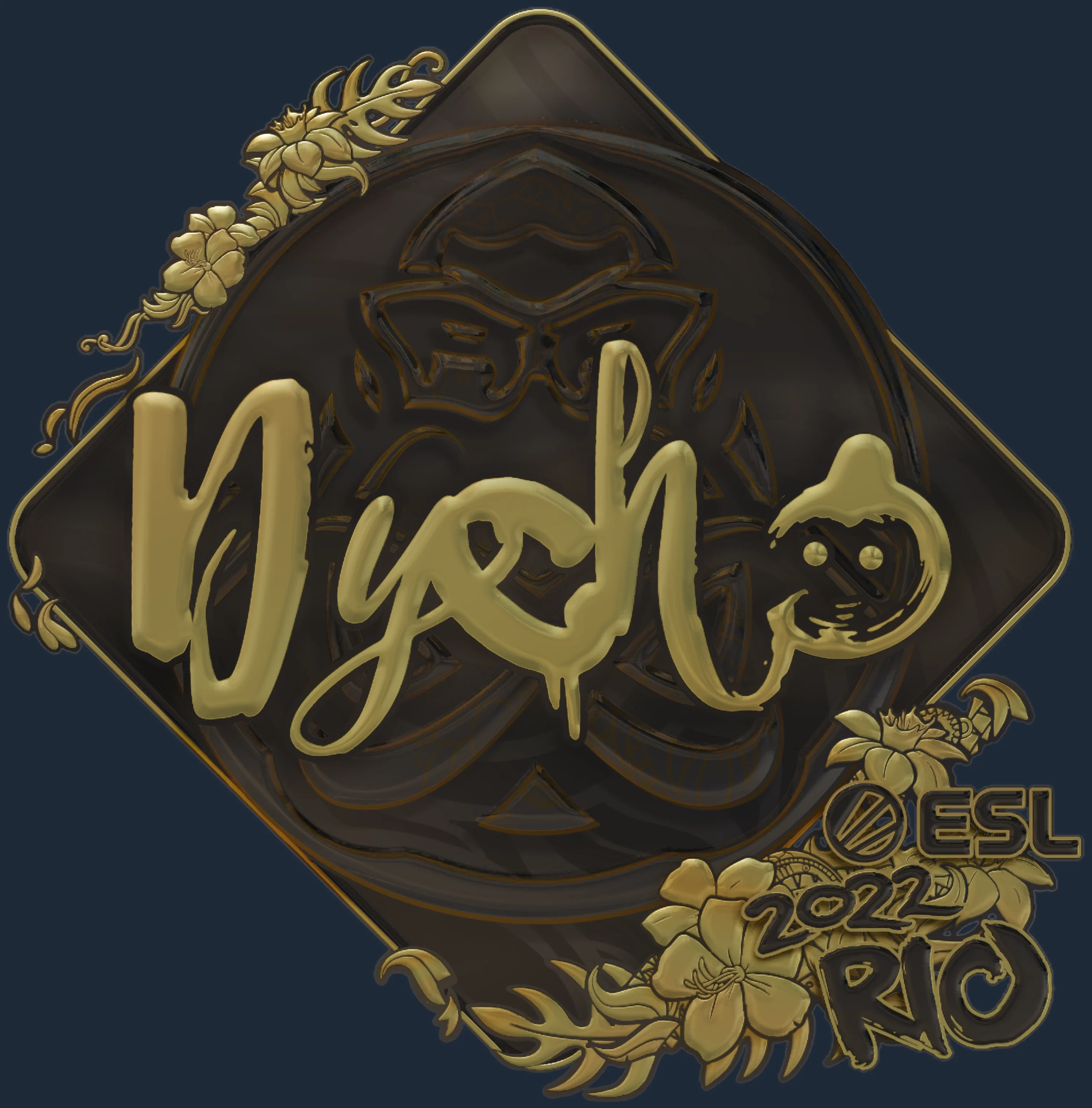 Sticker | Dycha (Gold) | Rio 2022 Image