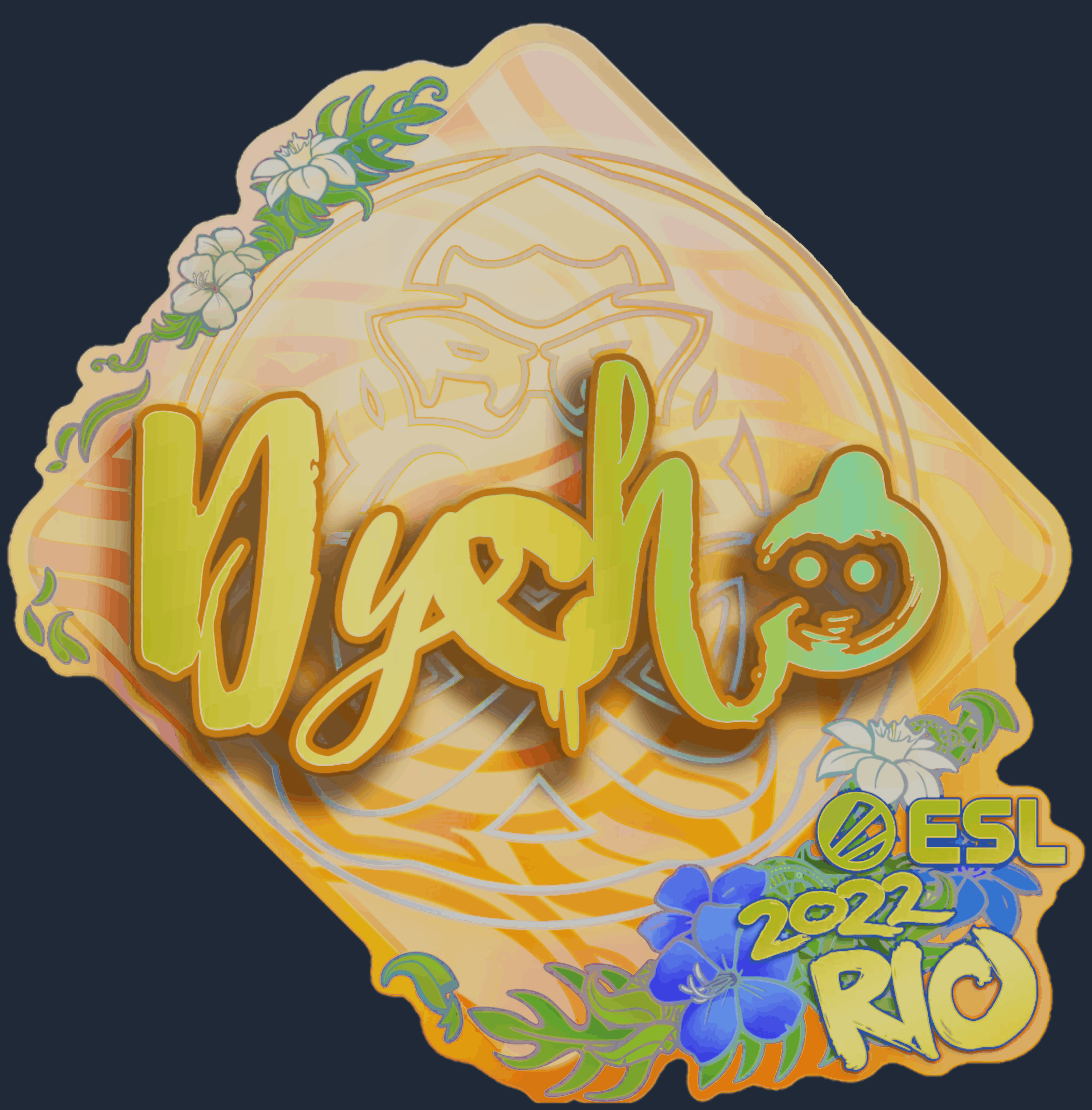 Sticker | Dycha (Holo) | Rio 2022 Screenshot