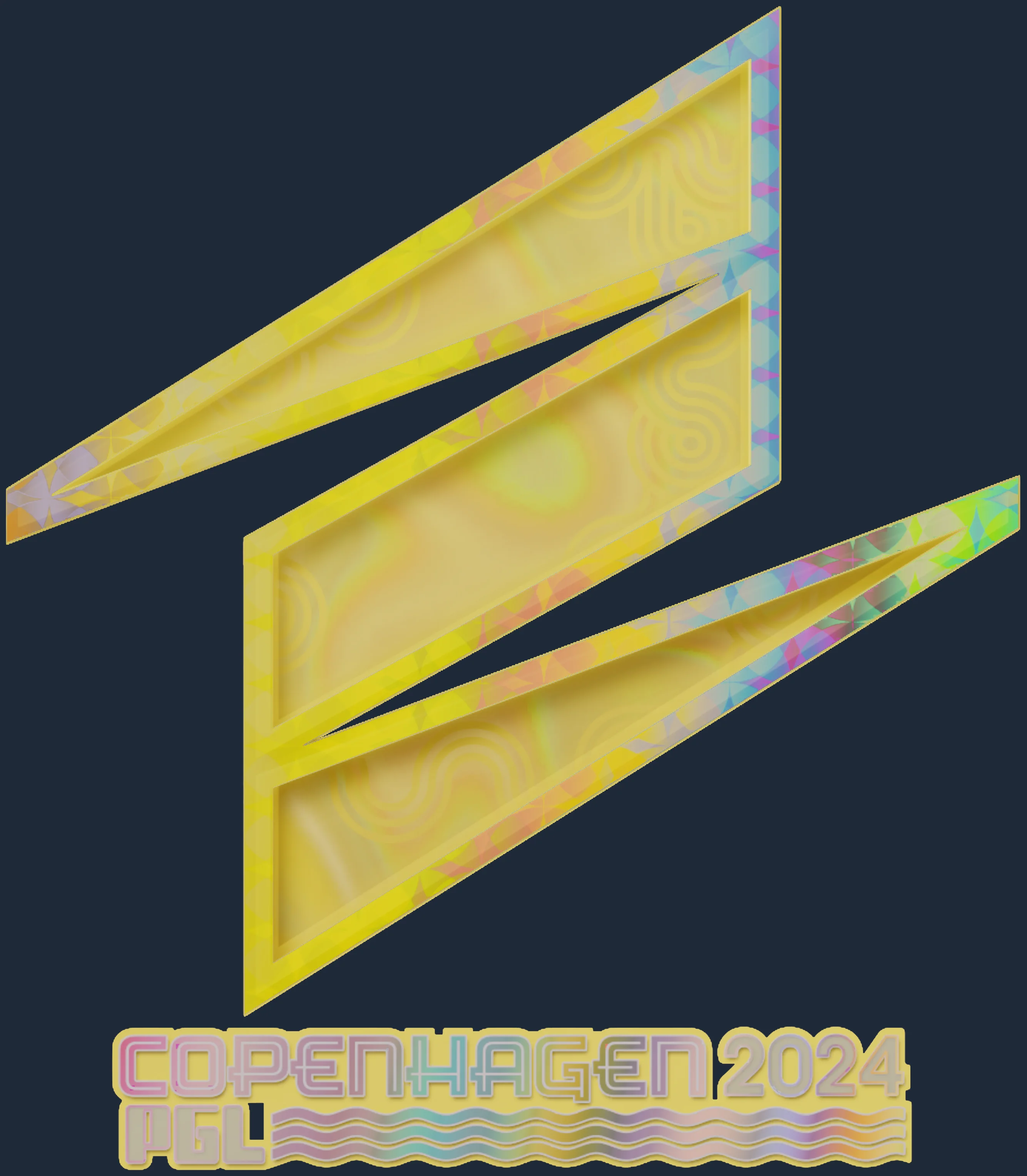 Sticker | ECSTATIC (Holo) | Copenhagen 2024 Image