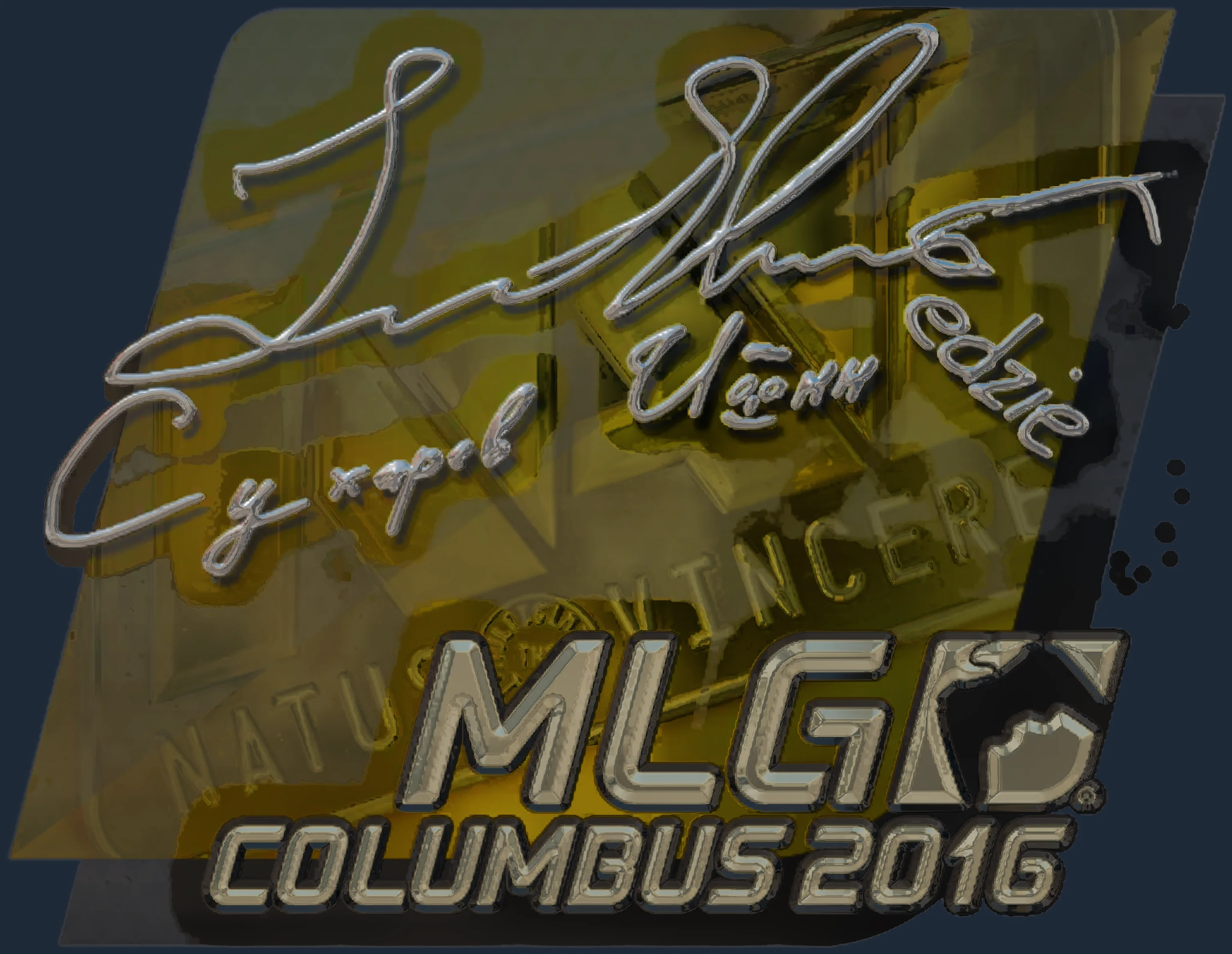 Sticker | Edward (Foil) | MLG Columbus 2016 Image