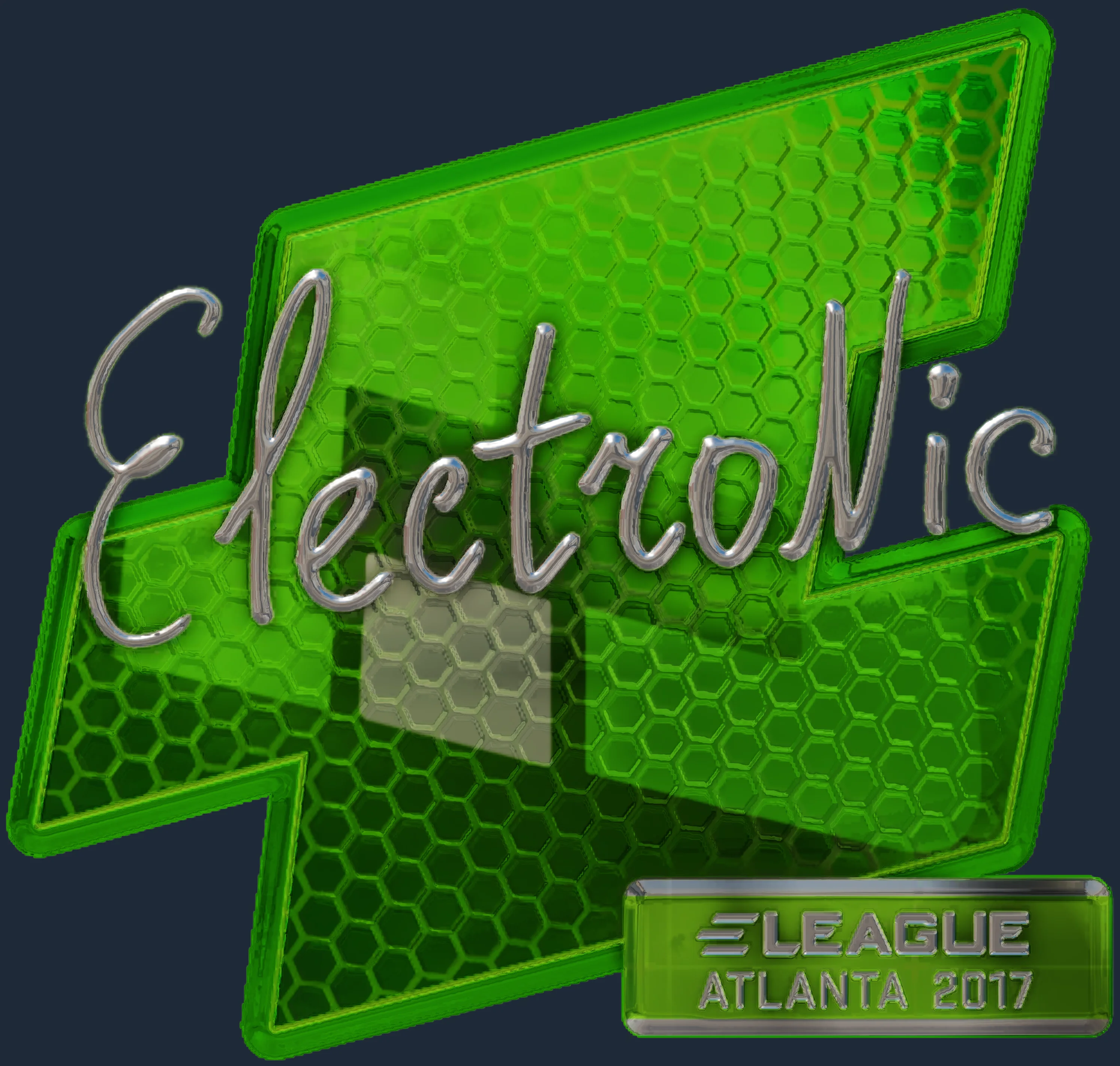 Sticker | electronic (Foil) | Atlanta 2017 Image