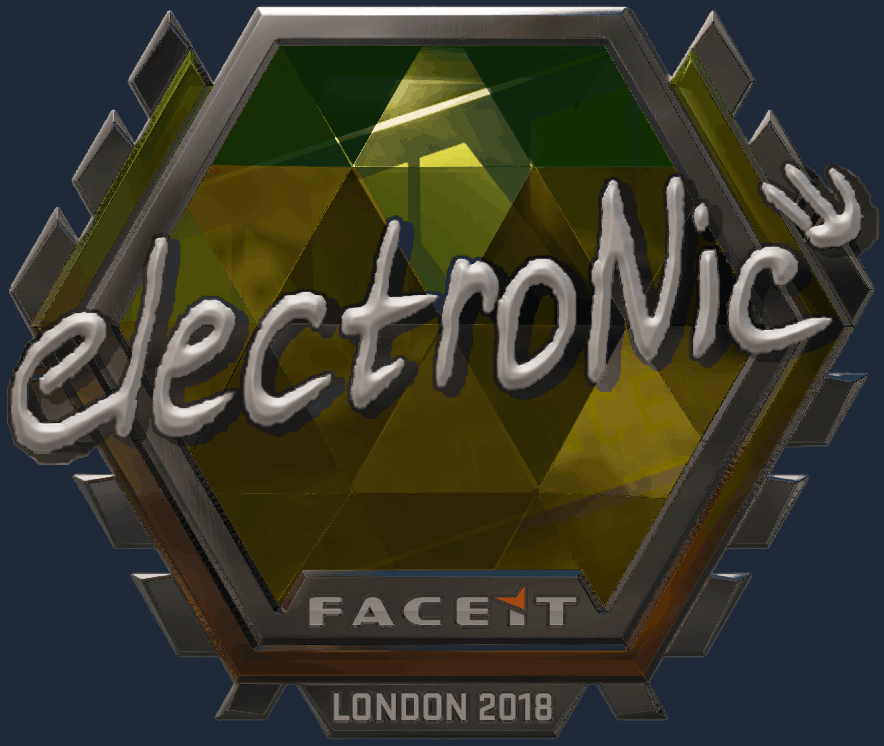 Sticker | electronic (Foil) | London 2018 Image