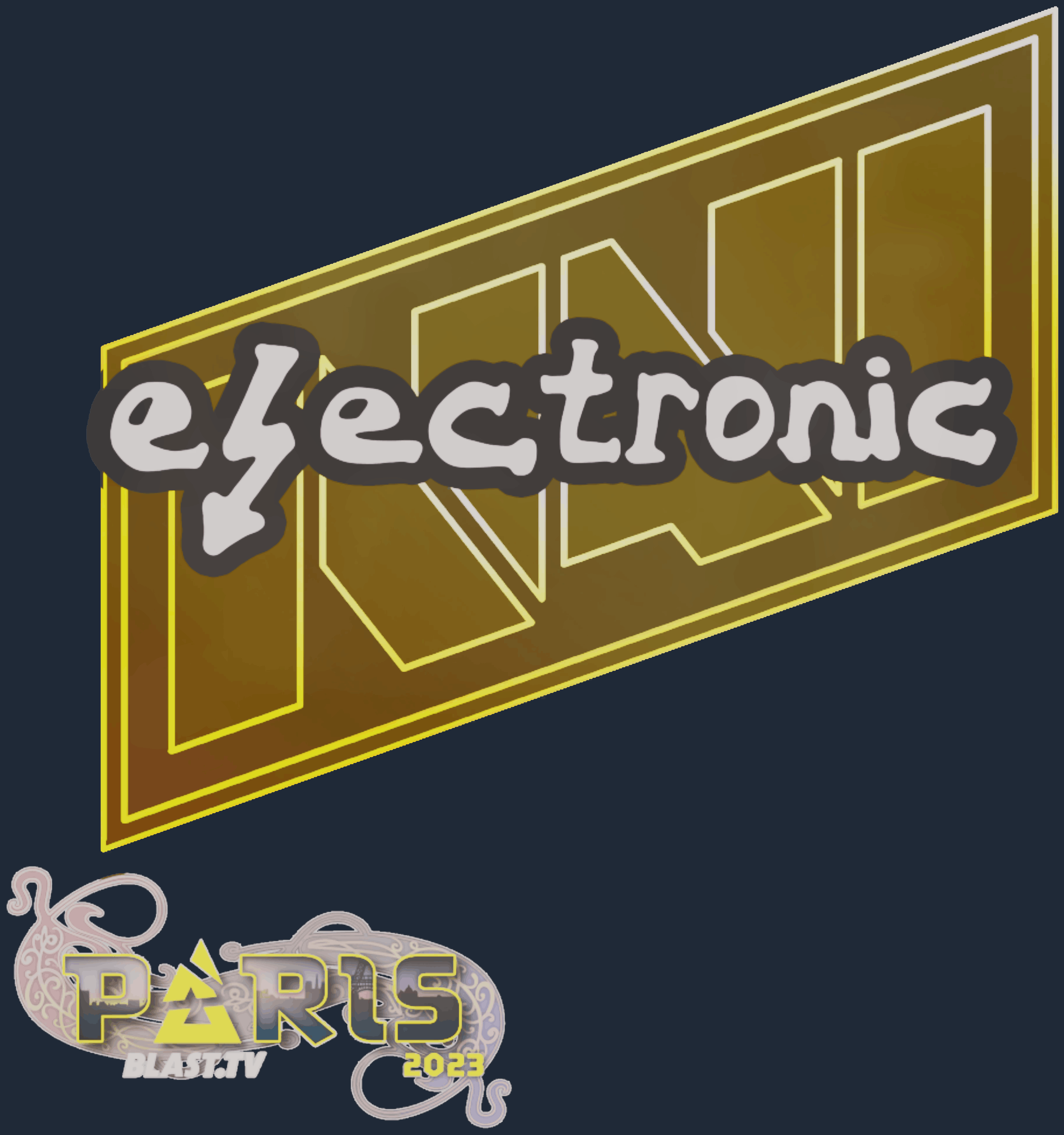 Sticker | electronic | Paris 2023 Image