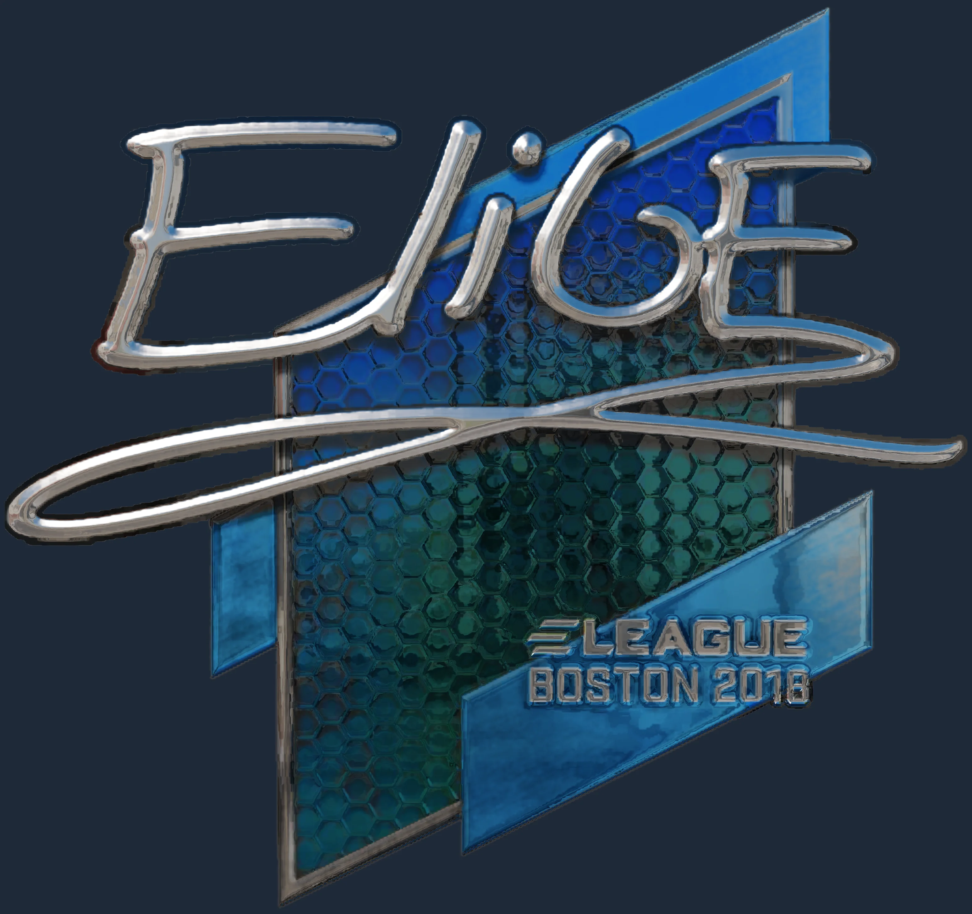 Sticker | EliGE (Foil) | Boston 2018 Image