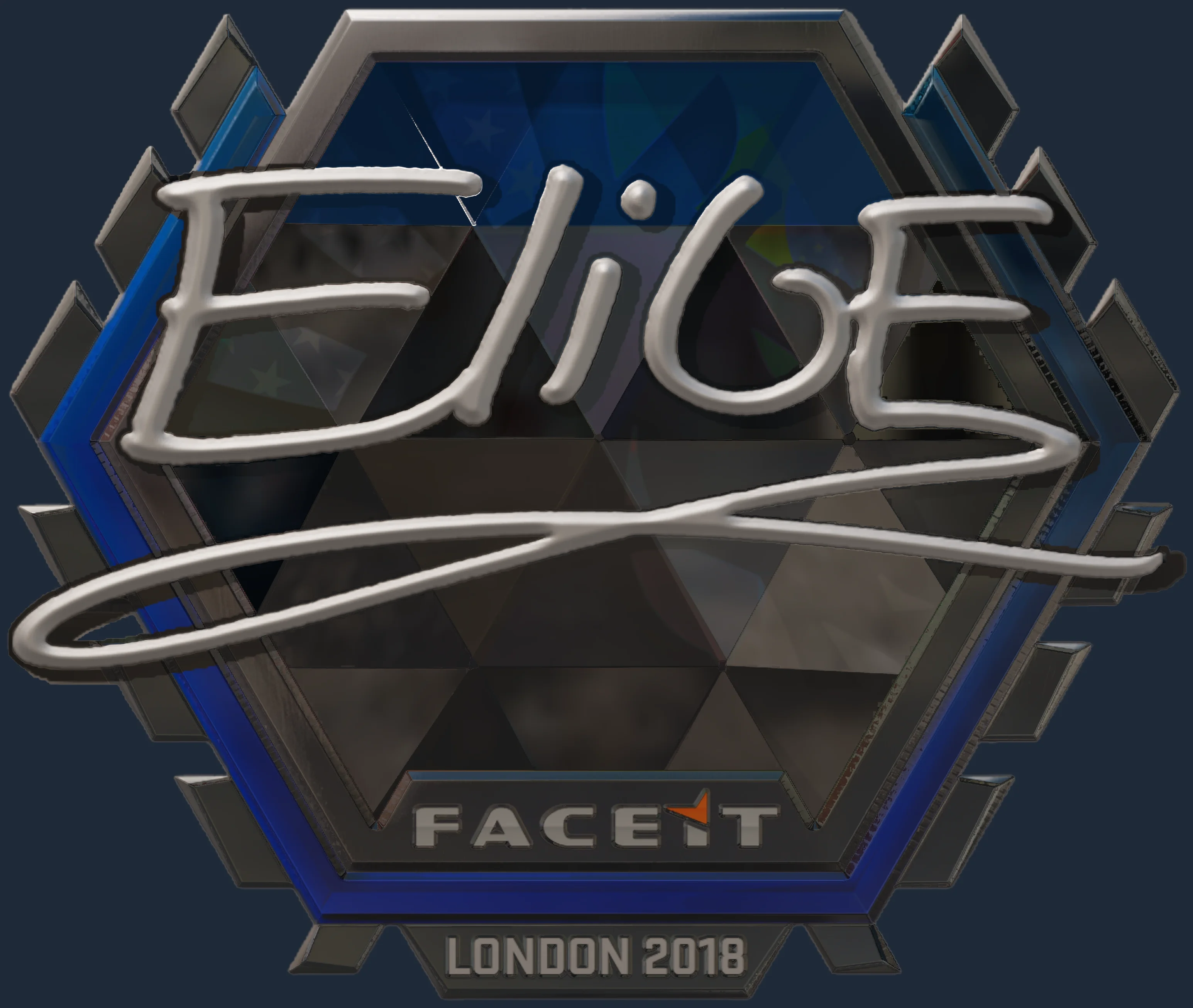 Sticker | EliGE (Foil) | London 2018 Image