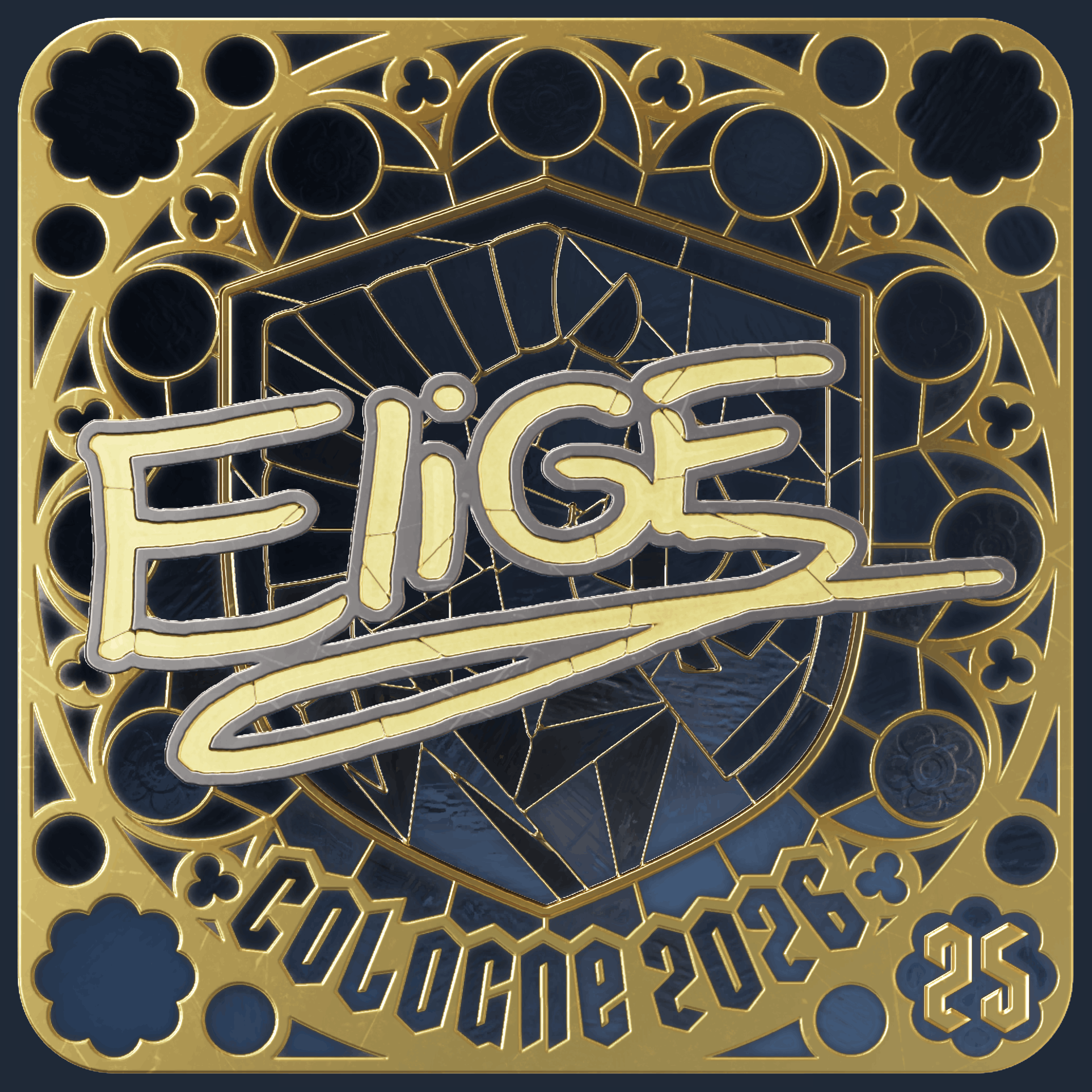 Sticker | EliGE (Gold, Ranked) | Cologne 2026 Image