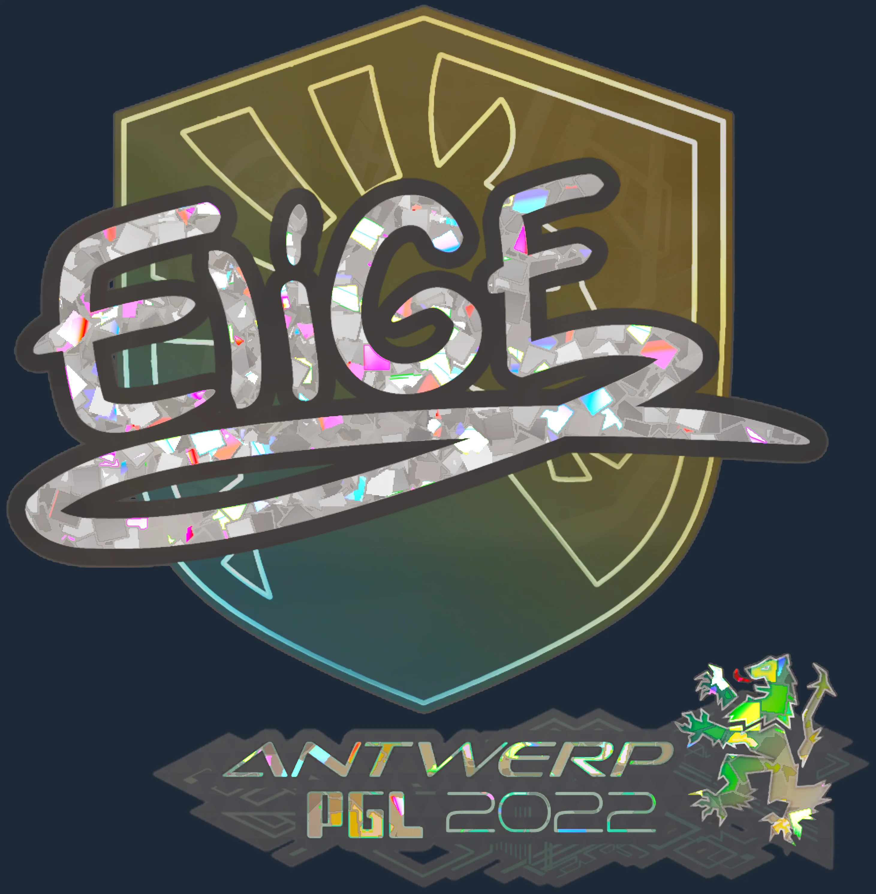 Sticker | EliGE (Glitter) | Antwerp 2022 Image