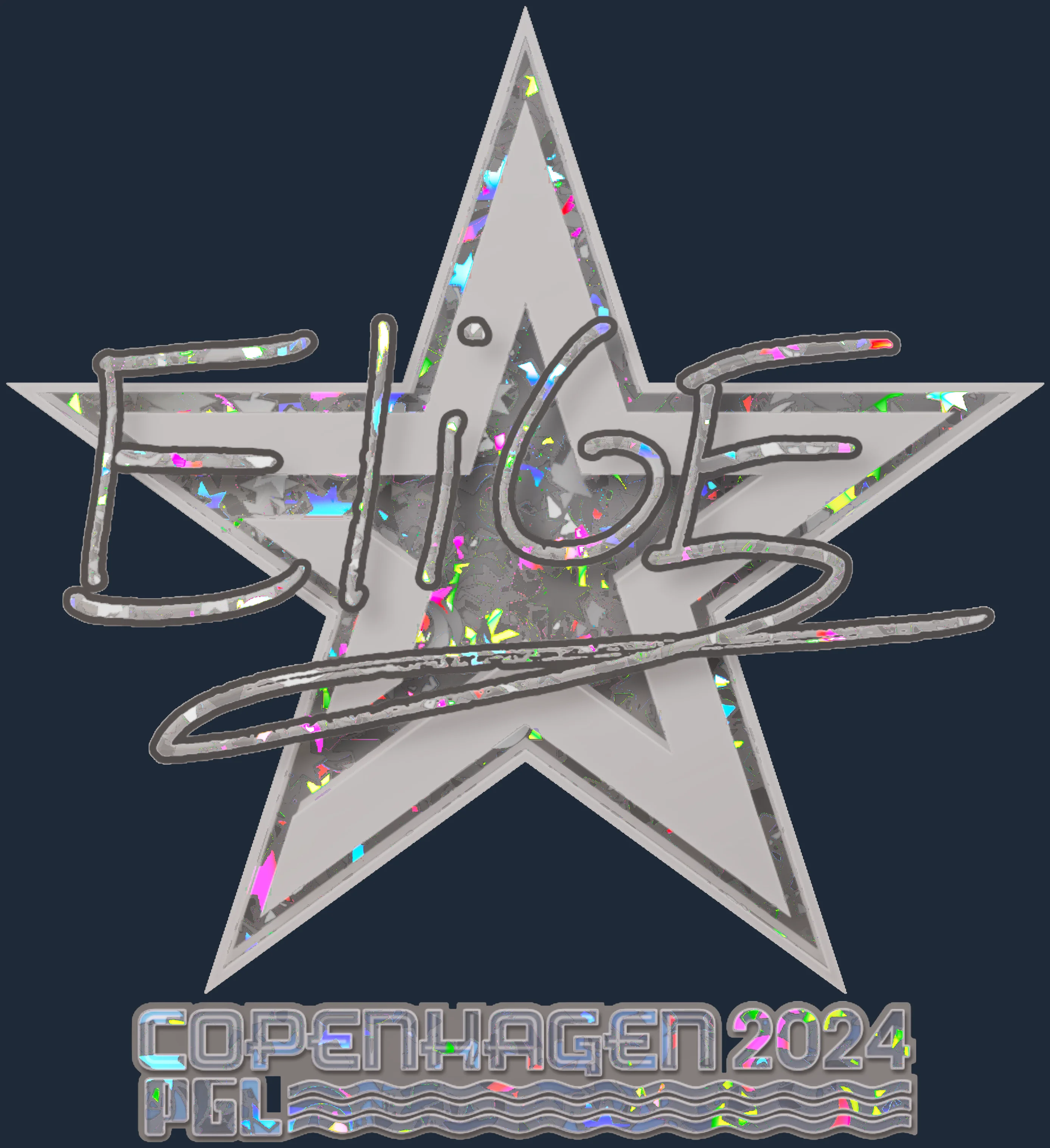 Sticker | EliGE (Glitter) | Copenhagen 2024 Image