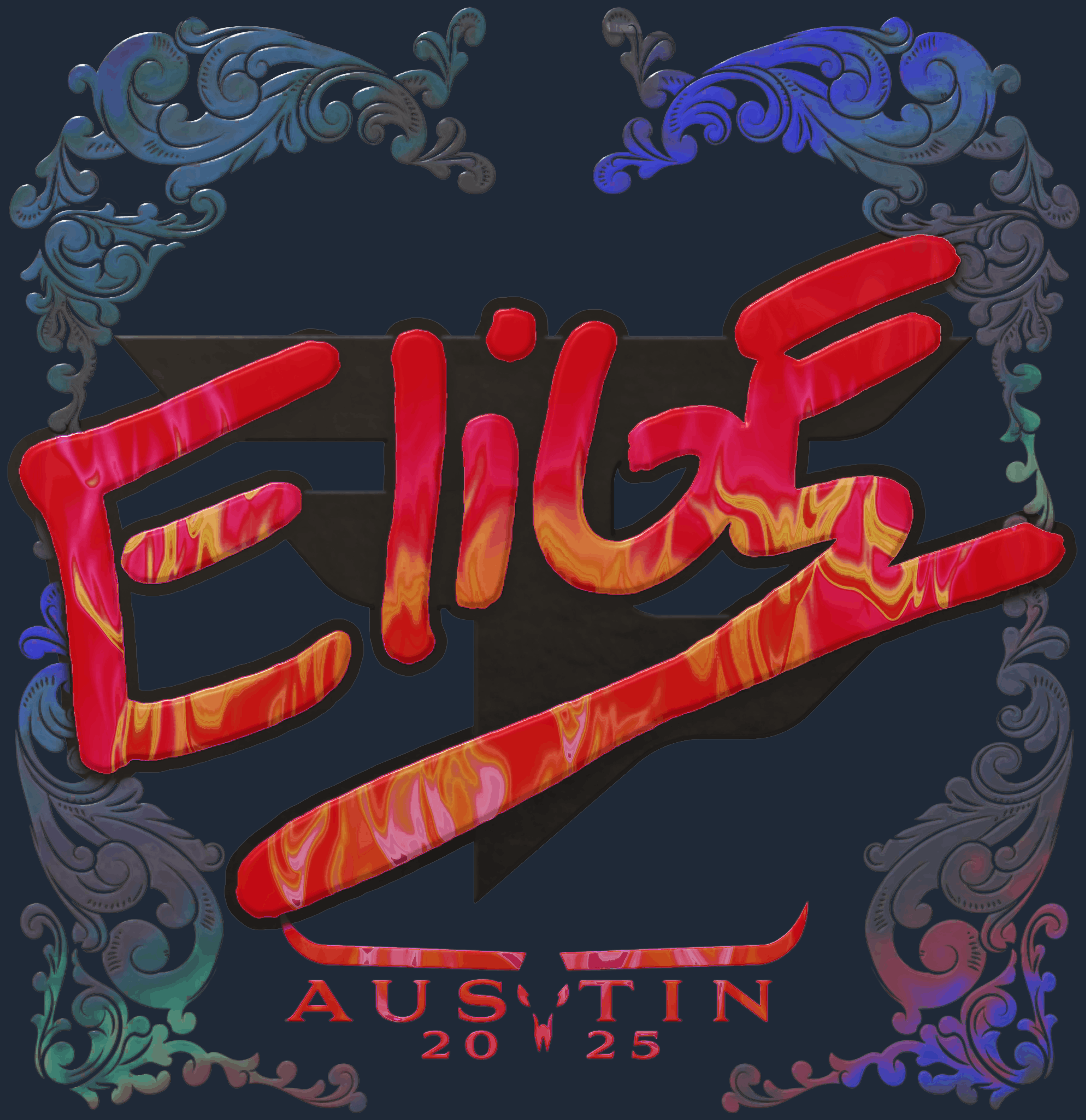 Sticker | EliGE (Holo) | Austin 2025 Image