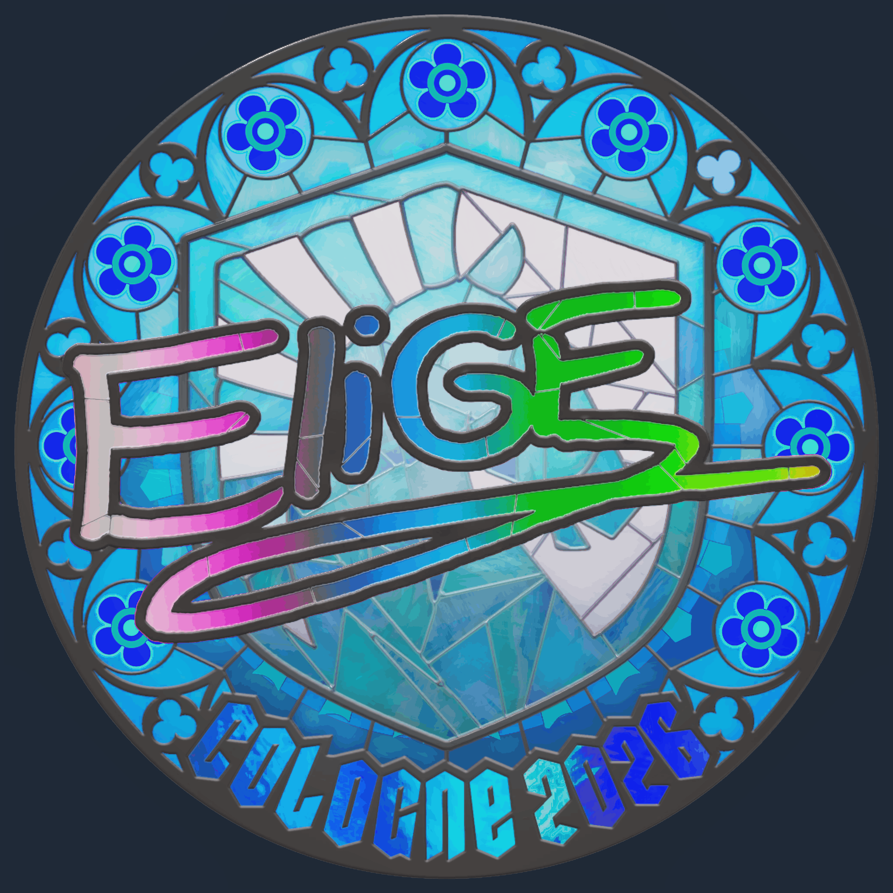 Sticker | EliGE (Holo) | Cologne 2026 Image
