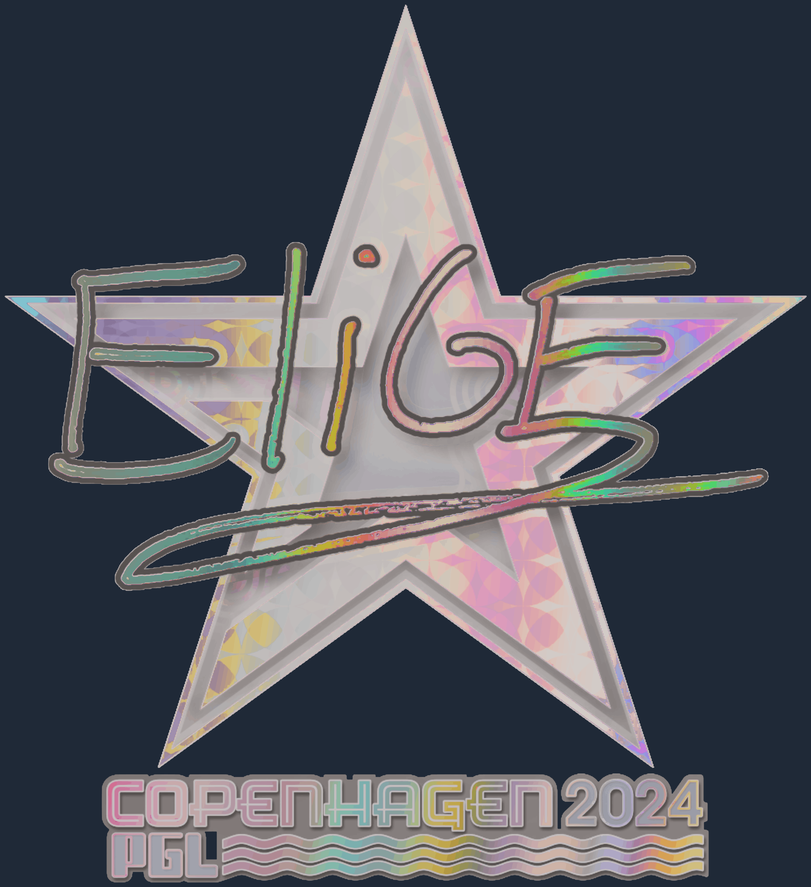 Sticker | EliGE (Holo) | Copenhagen 2024 Image