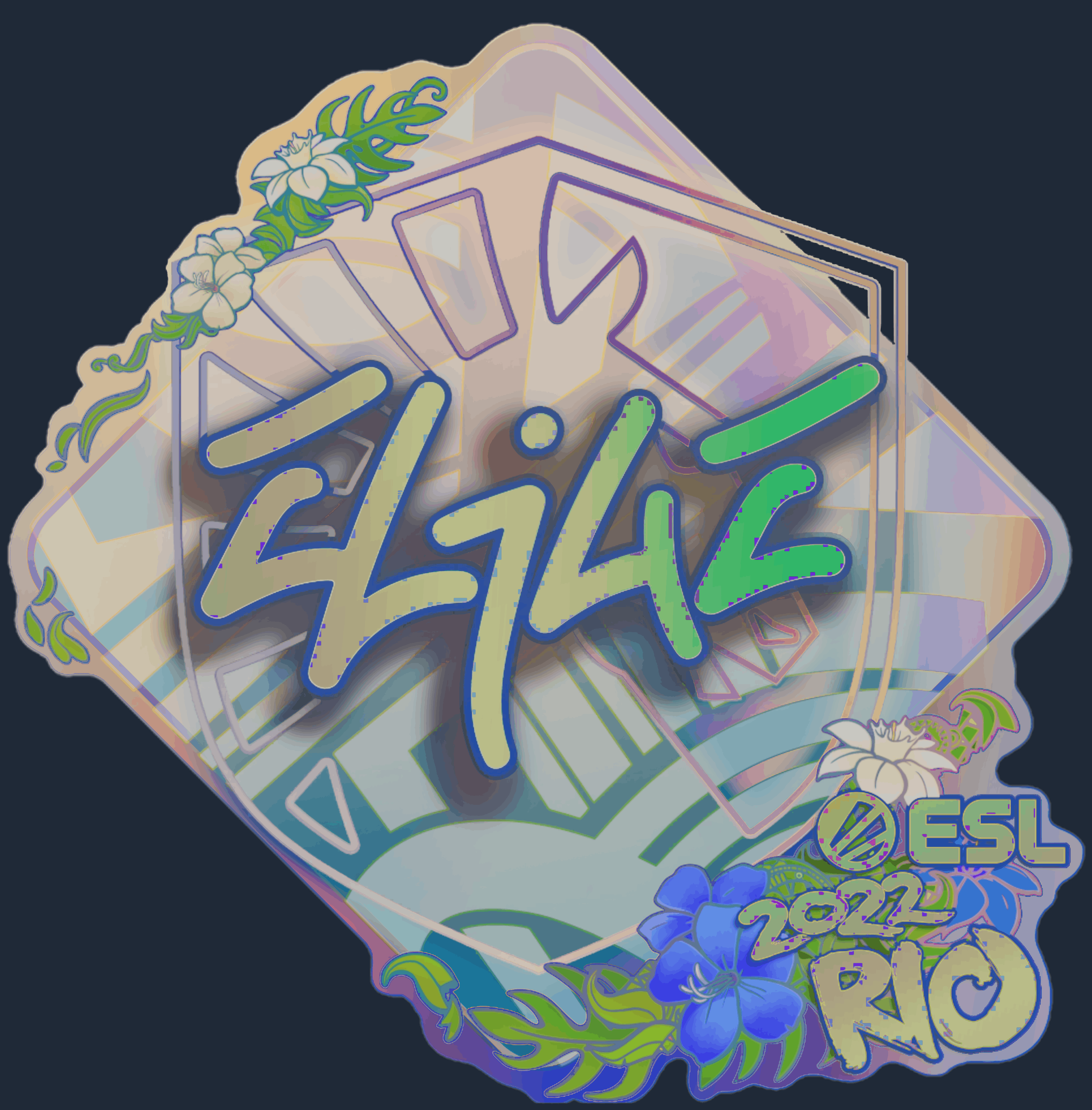 Sticker | EliGE (Holo) | Rio 2022 Image