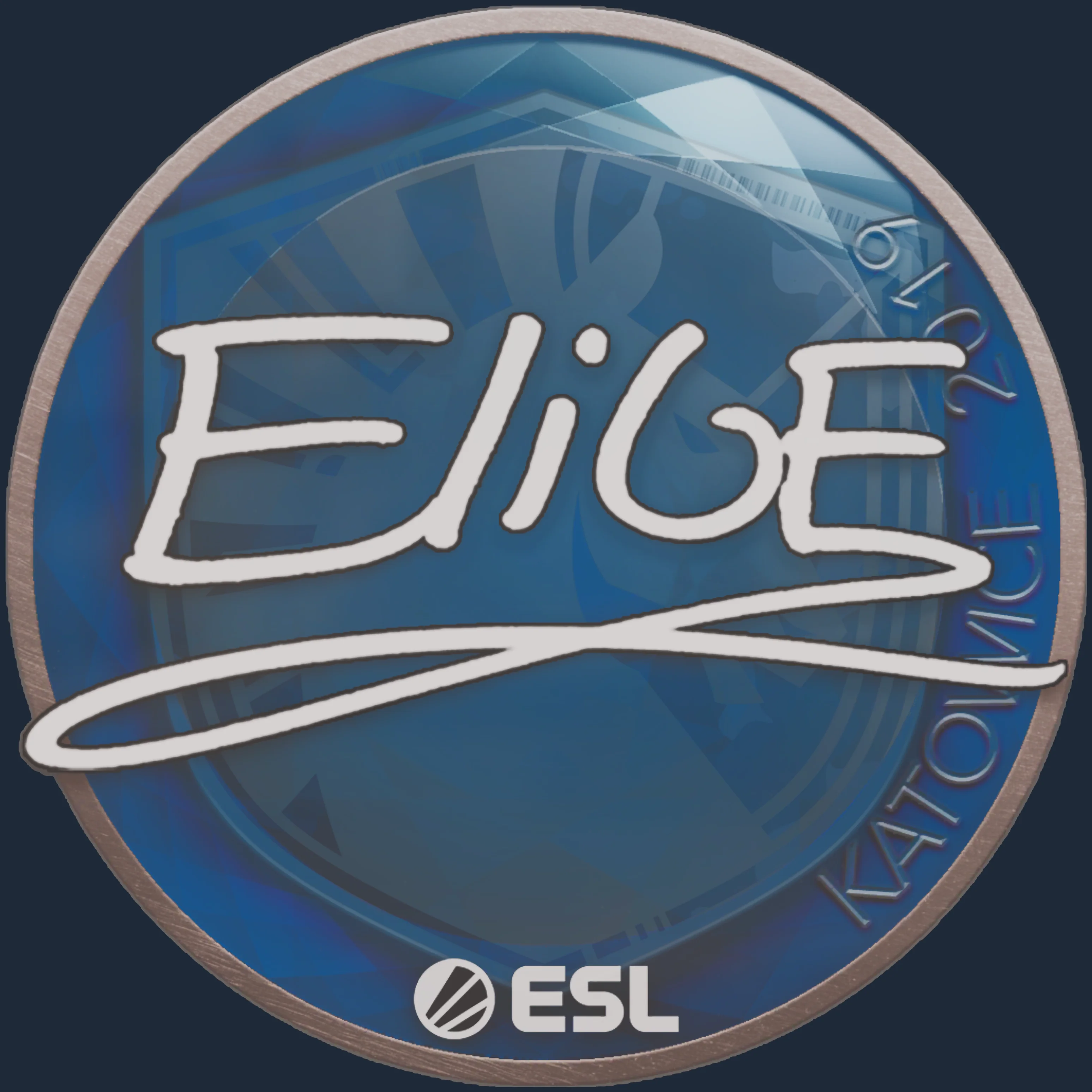 Sticker | EliGE | Katowice 2019 Image