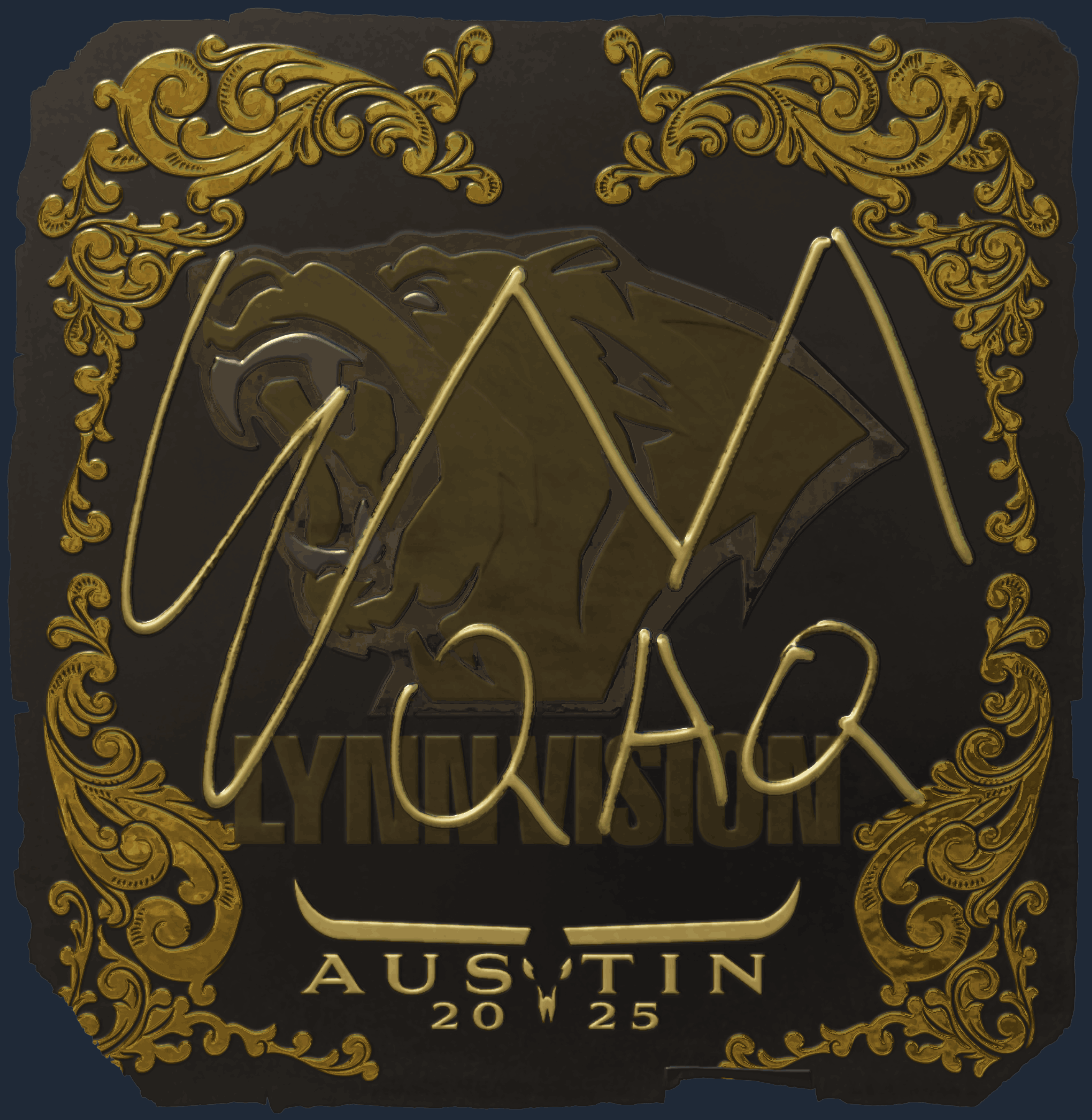 Sticker | EmiliaQAQ (Gold) | Austin 2025 Image