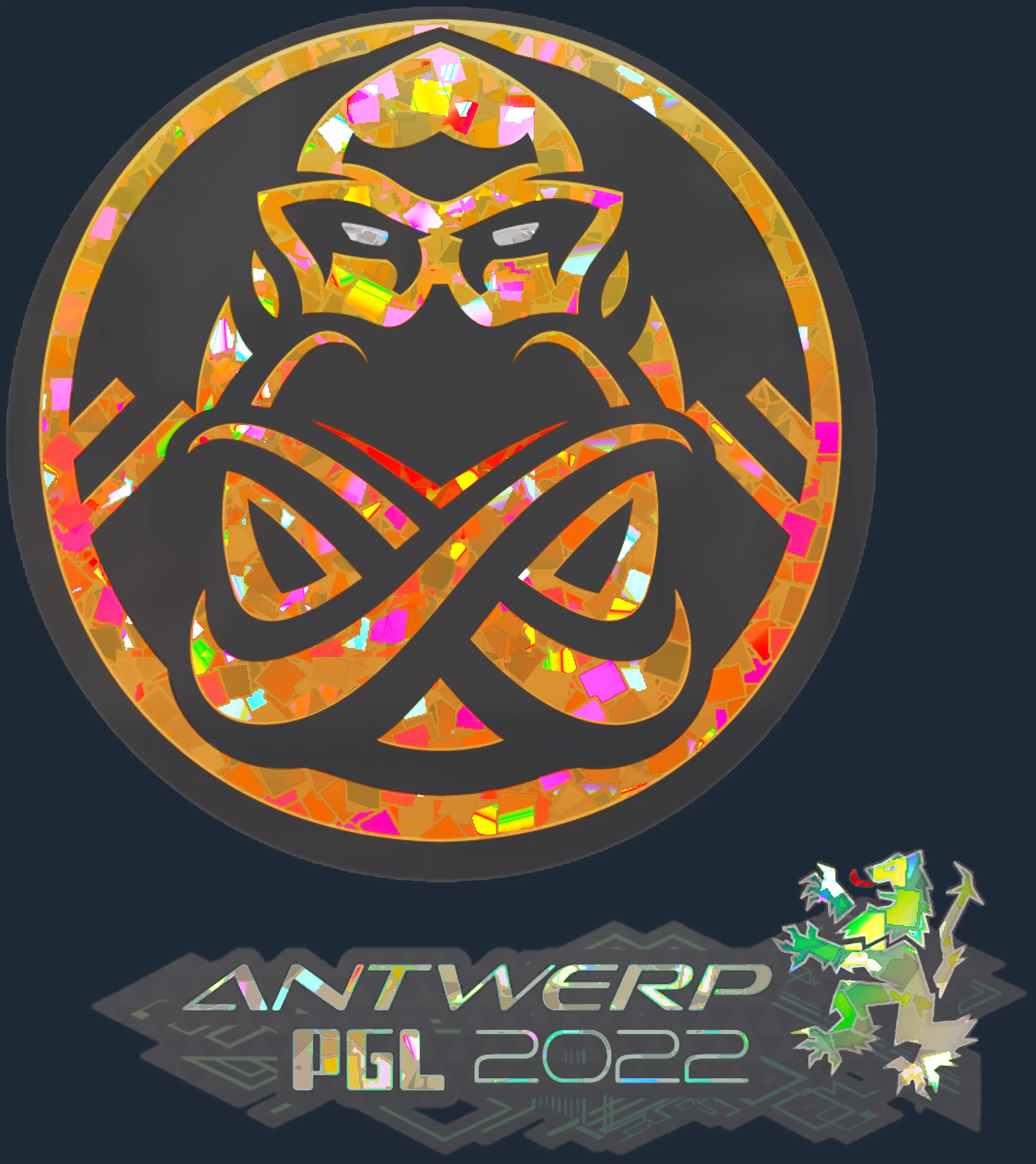 Sticker | ENCE (Glitter) | Antwerp 2022 Image