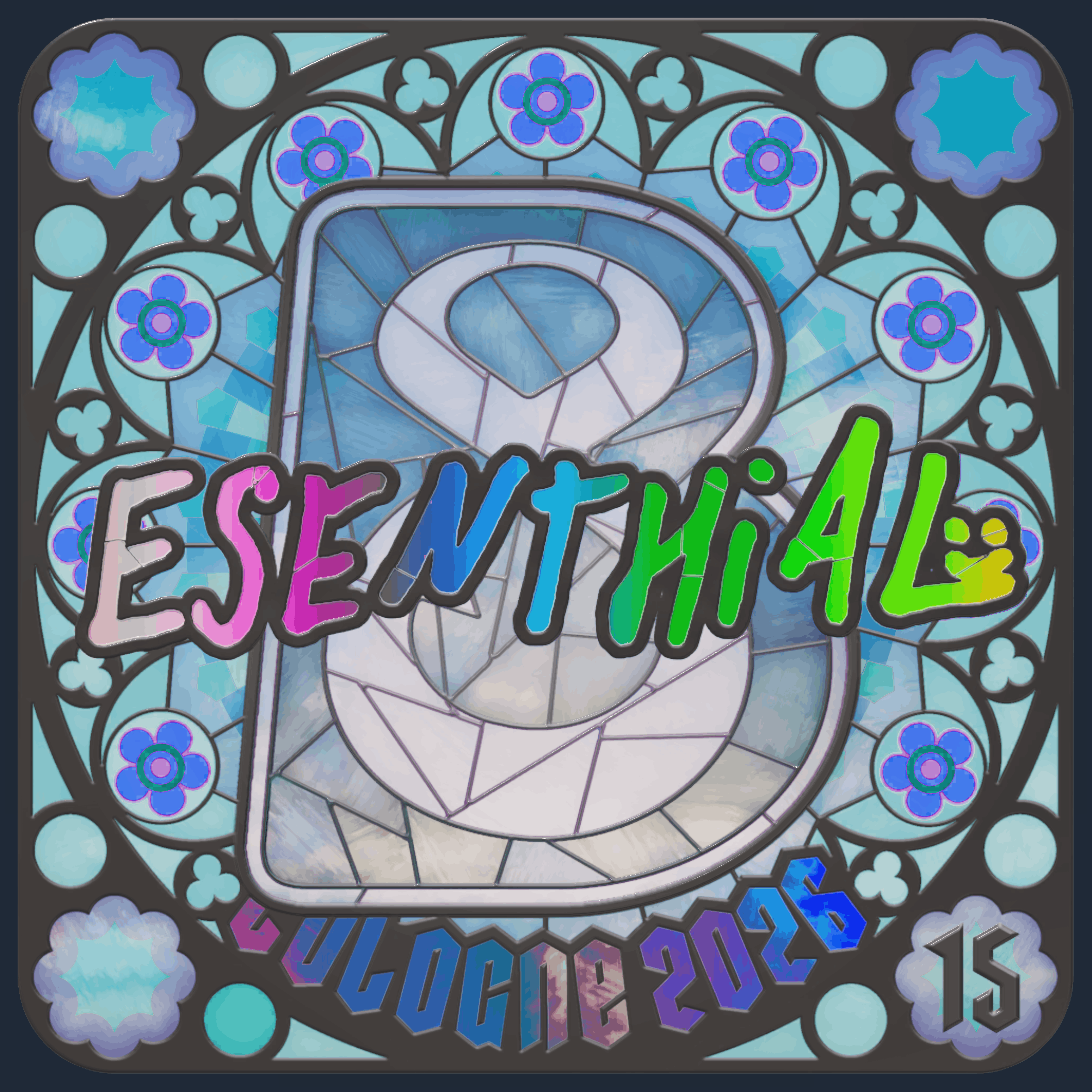 Sticker | esenthial (Holo, Ranked) | Cologne 2026 Image