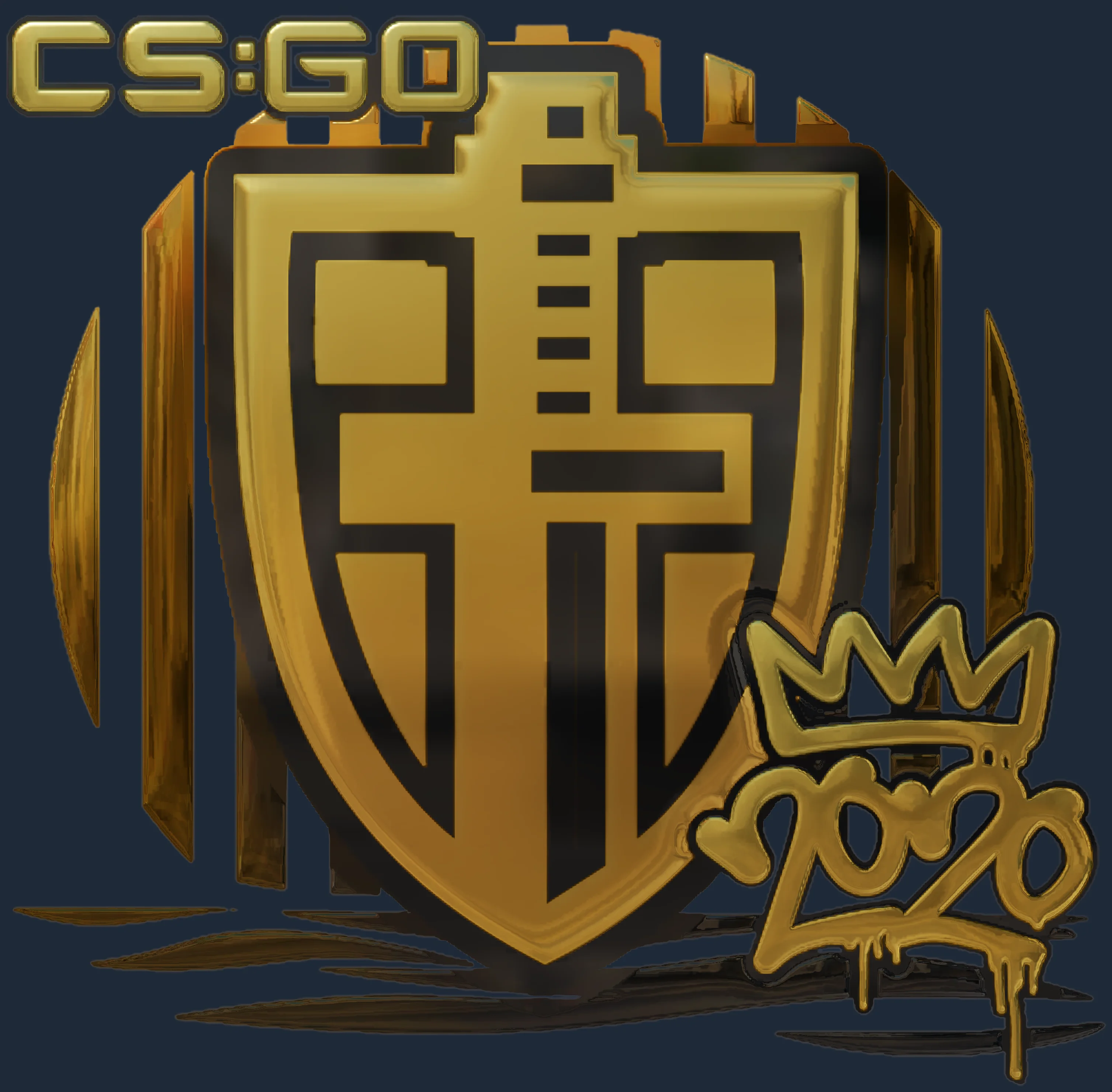 Sticker | ESPADA (Gold) | 2020 RMR Image