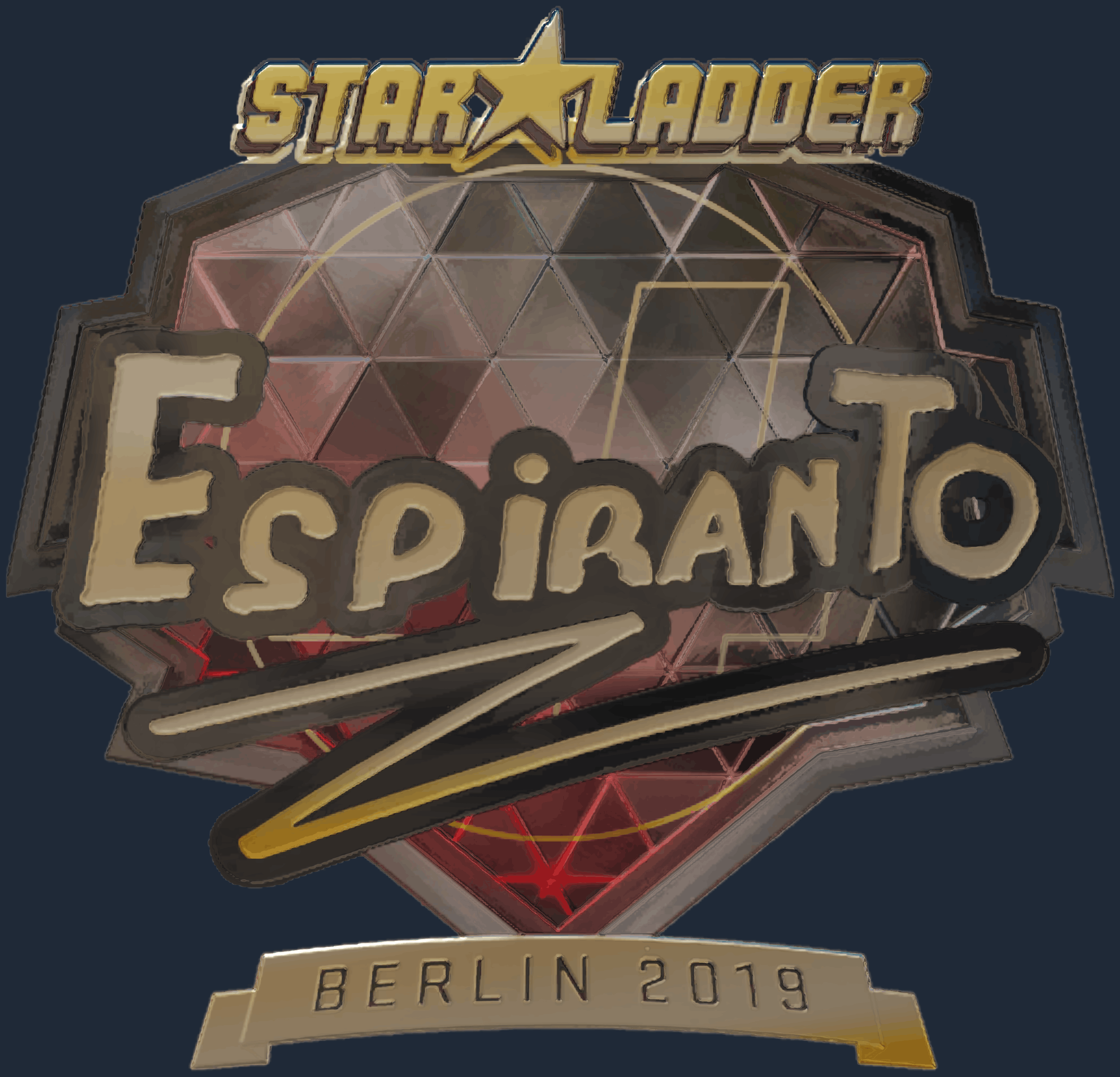 Sticker | EspiranTo (Gold) | Berlin 2019 Image