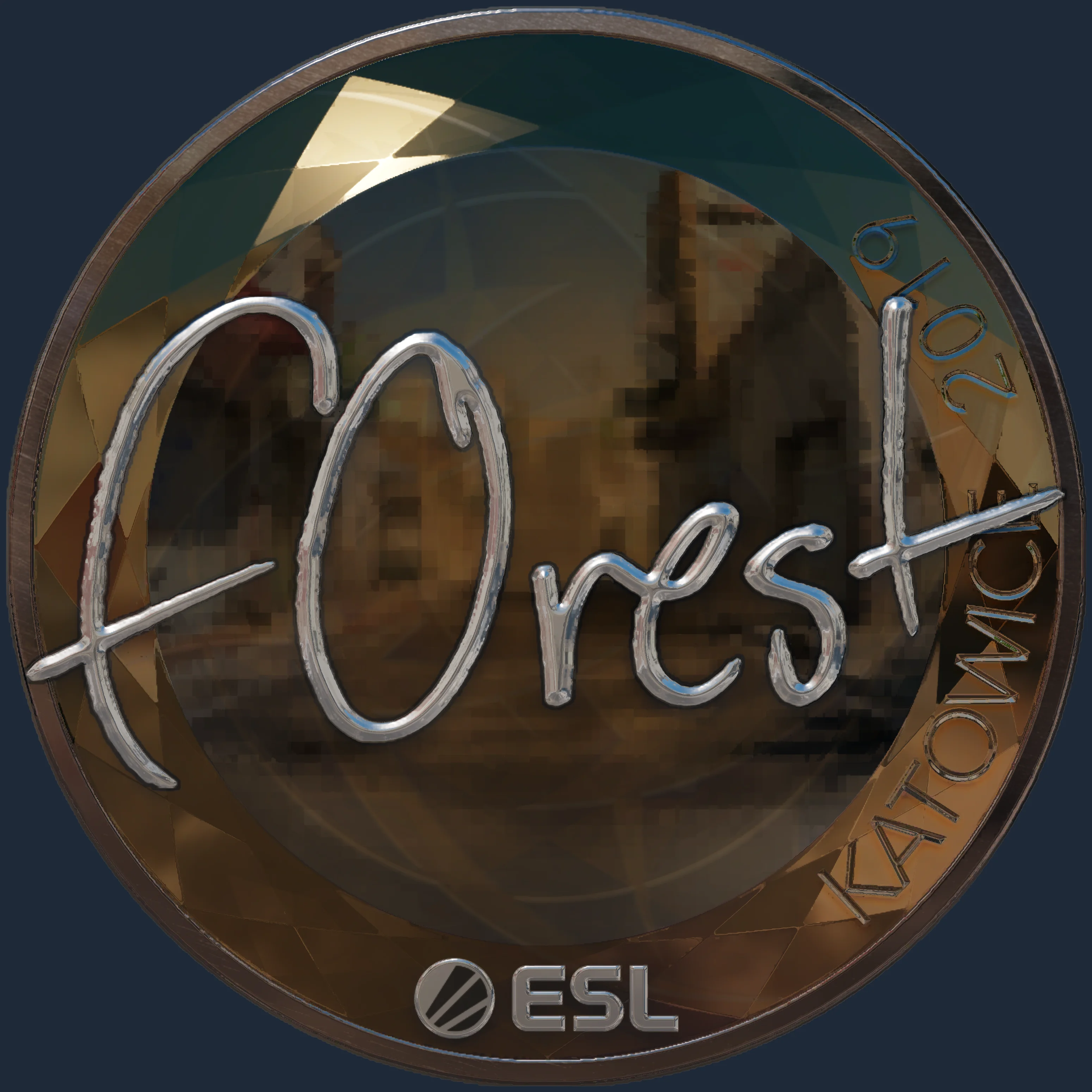 Sticker | f0rest (Foil) | Katowice 2019 Image