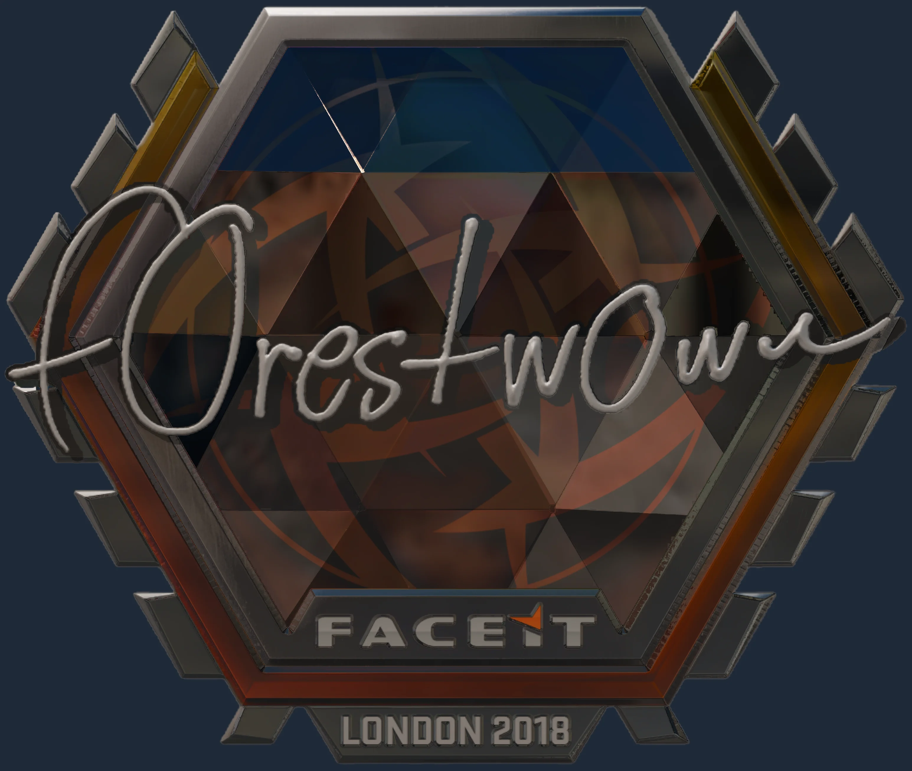 Sticker | f0rest (Foil) | London 2018 Image