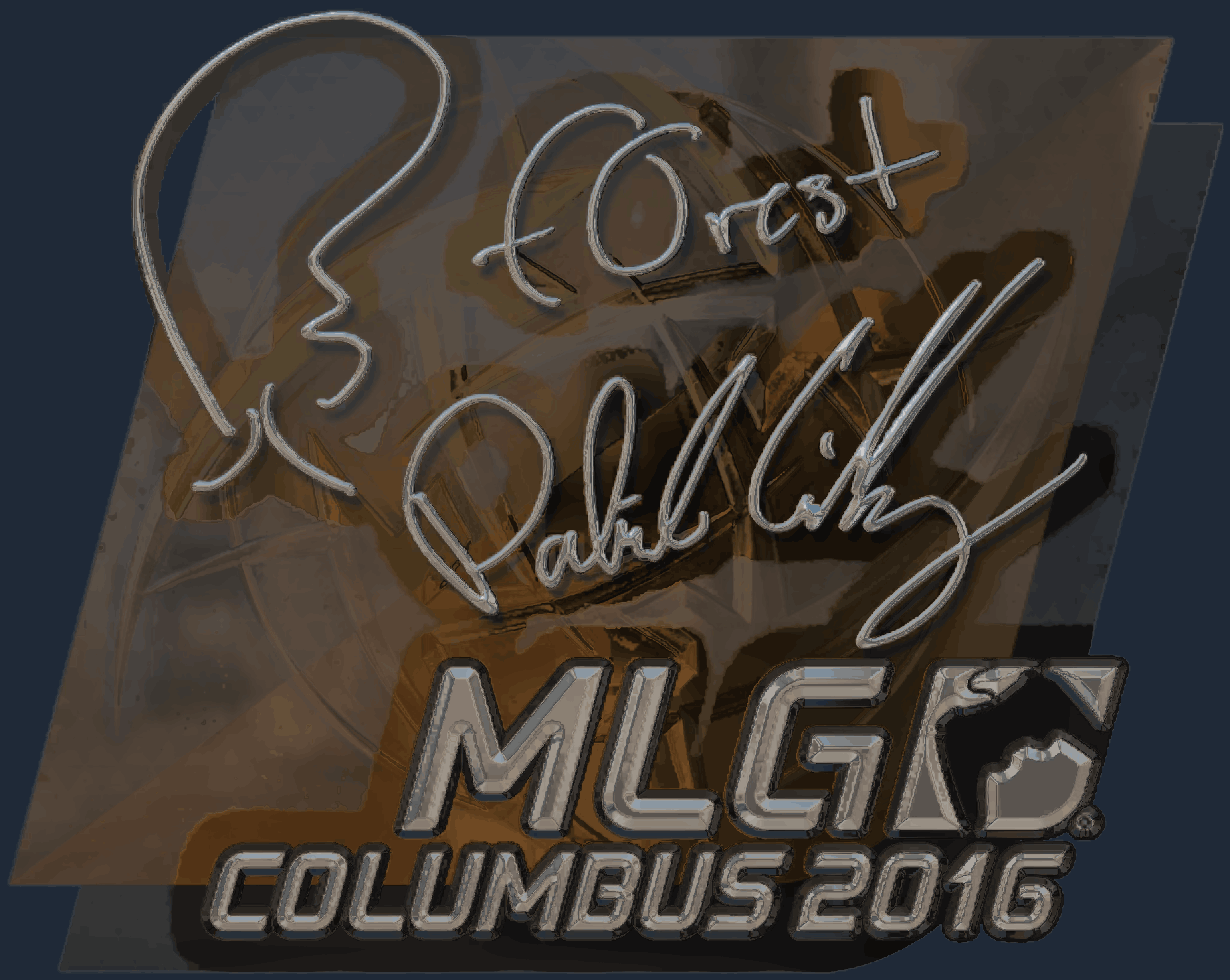 Sticker | f0rest (Foil) | MLG Columbus 2016 Screenshot