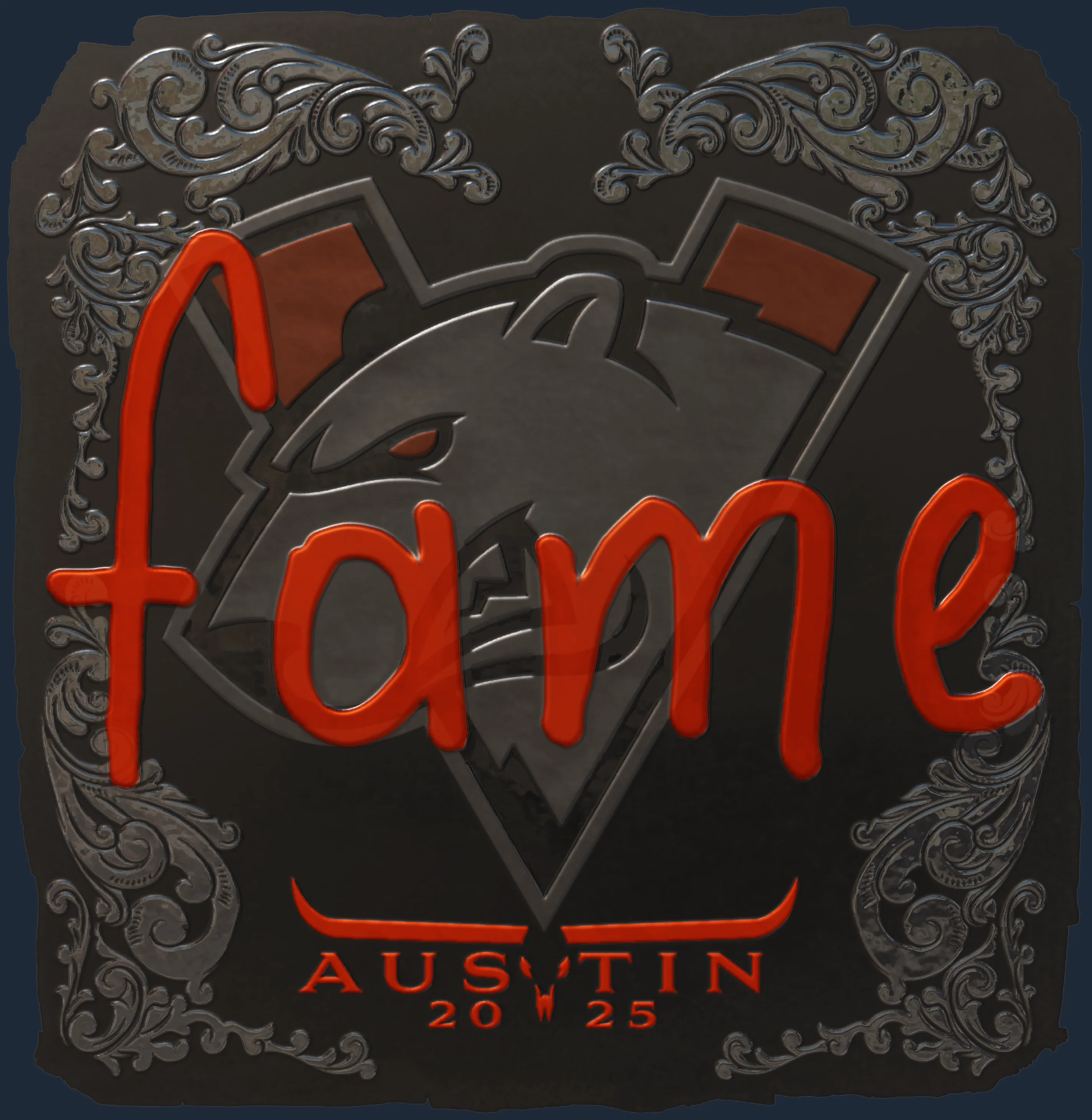 Sticker | fame (Foil) | Austin 2025 Image