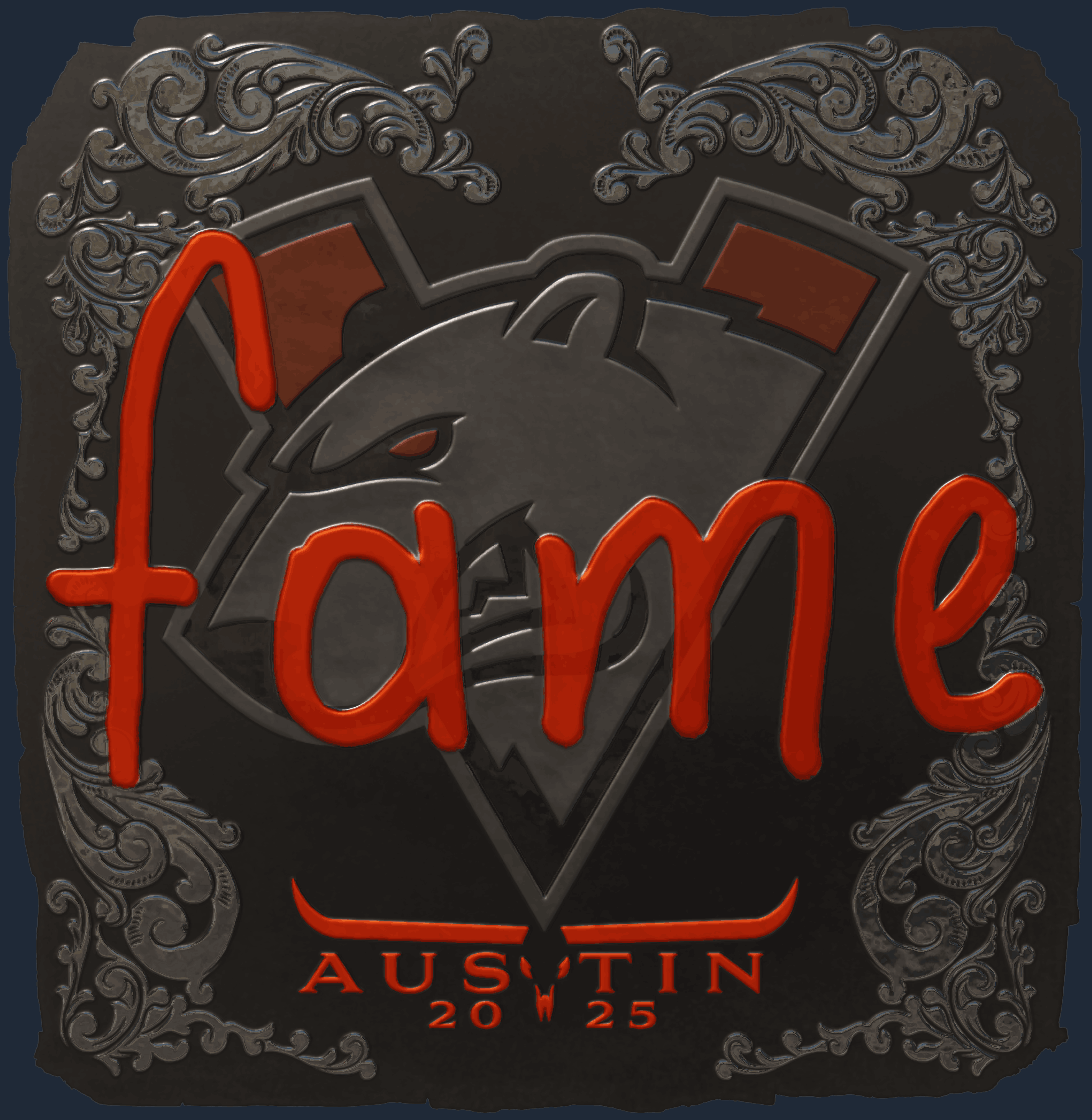 Sticker | fame (Foil) | Austin 2025 Image
