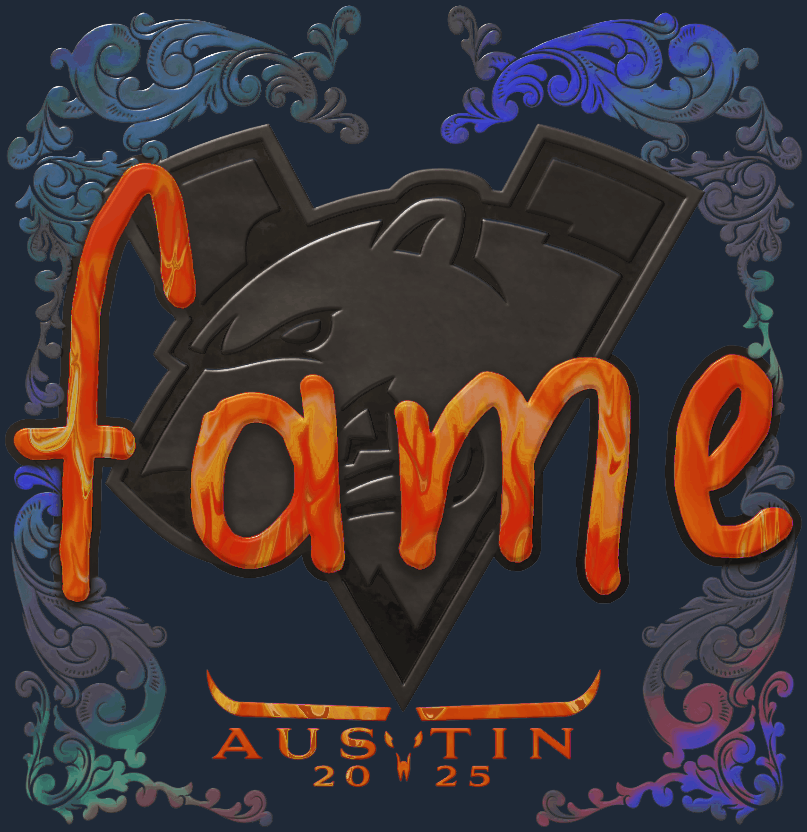 Sticker | fame (Holo) | Austin 2025 Image