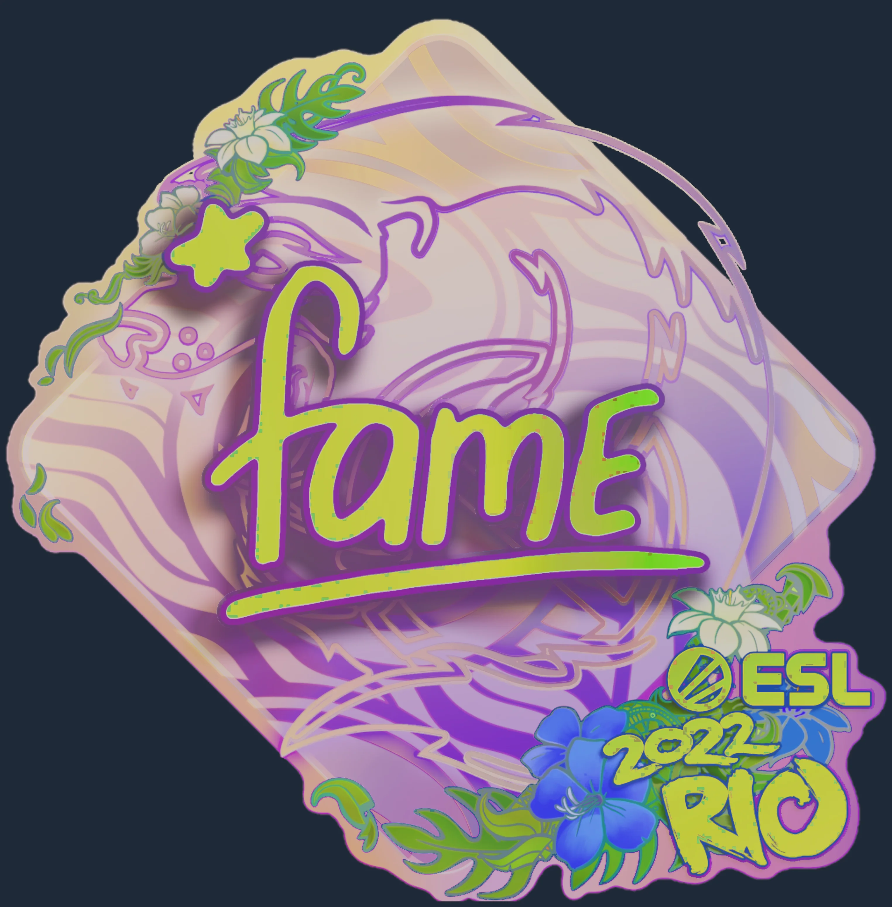 Sticker | fame (Holo) | Rio 2022 Image