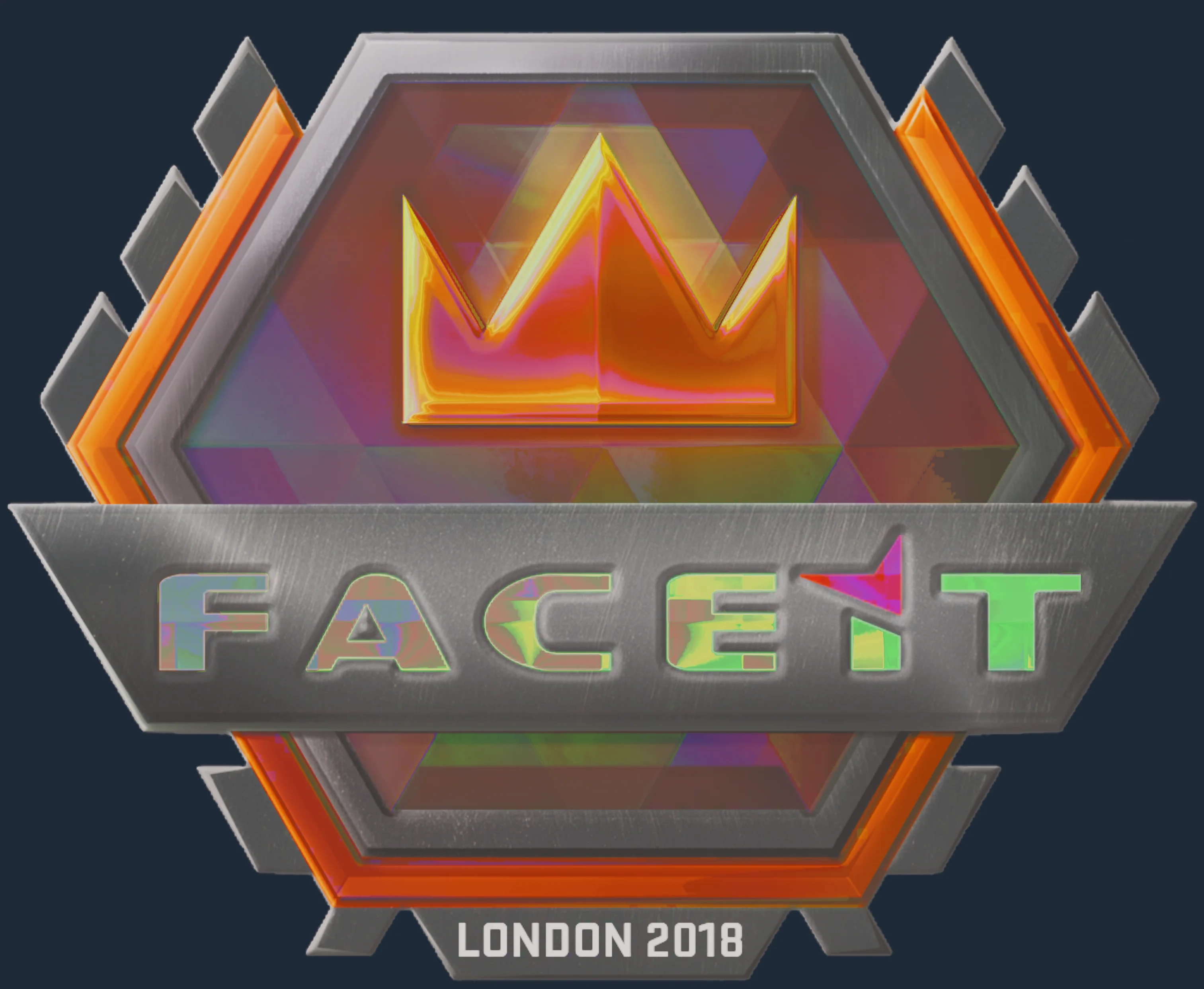 Sticker | FACEIT (Holo) | London 2018 Image