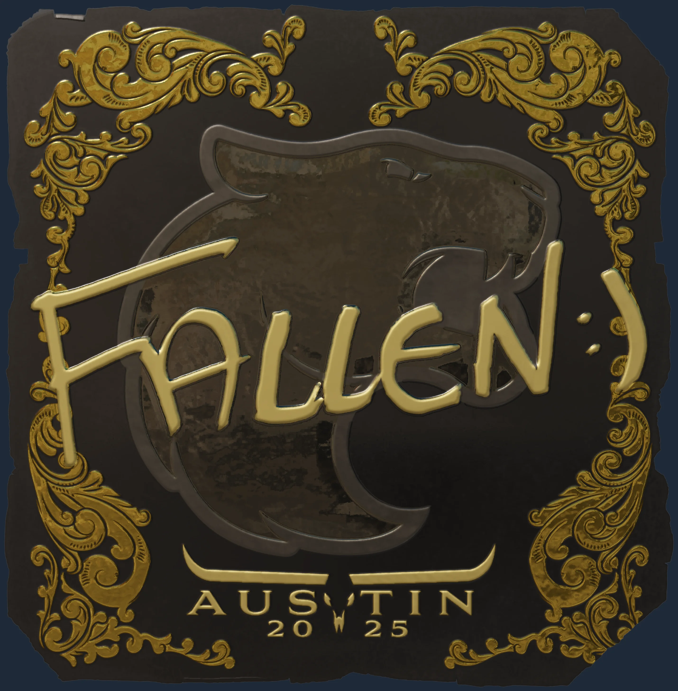 Sticker | FalleN (Gold) | Austin 2025 Image