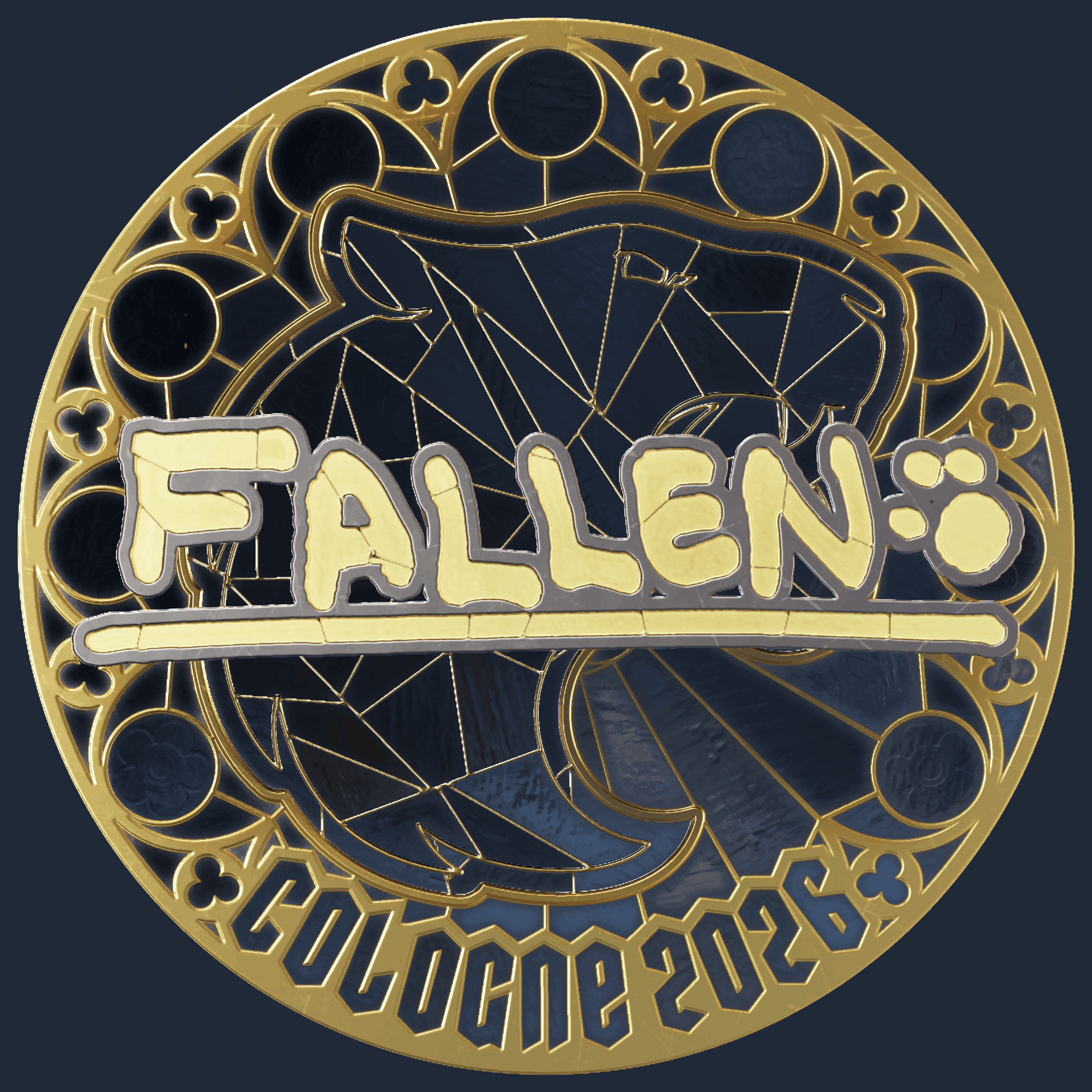 Sticker | FalleN (Gold) | Cologne 2026 Image