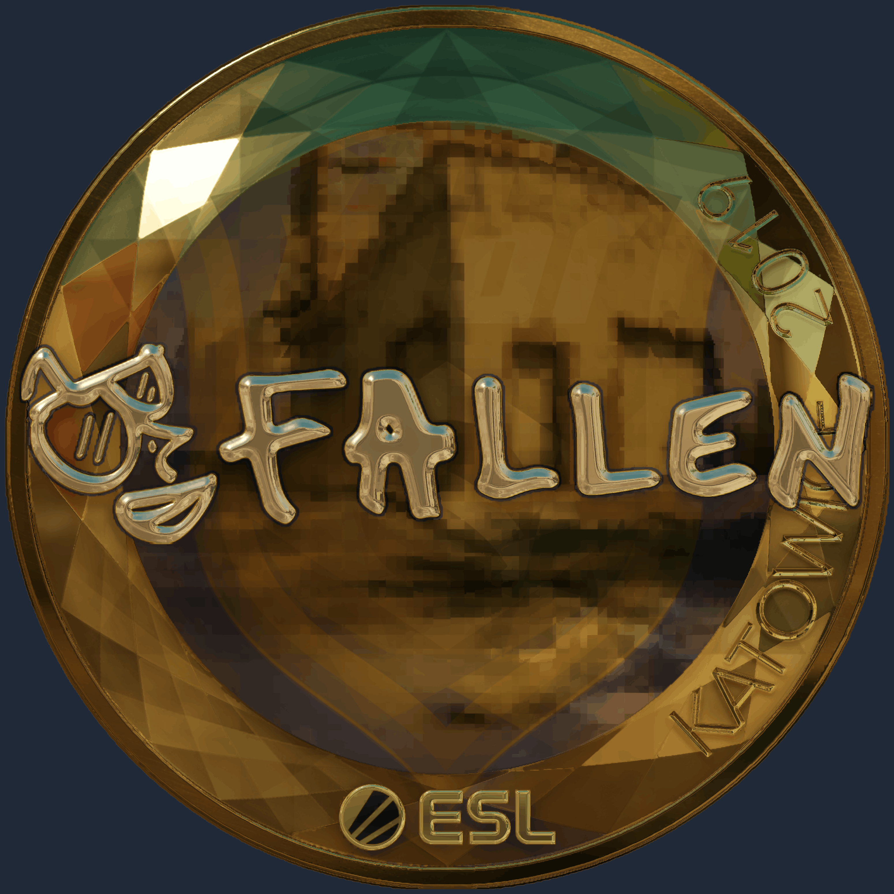 Sticker | FalleN (Gold) | Katowice 2019 Screenshot