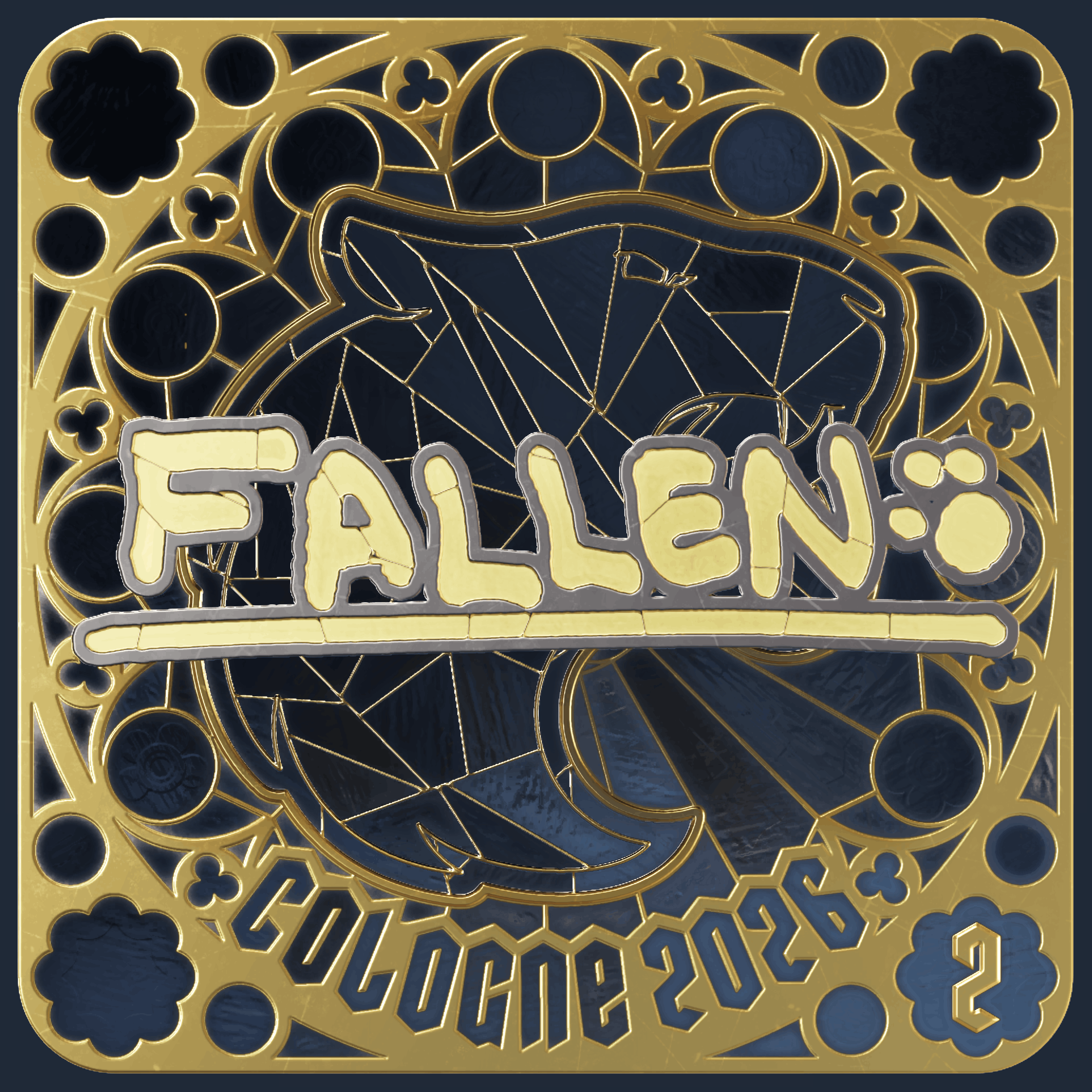 Sticker | FalleN (Gold, Ranked) | Cologne 2026 Image