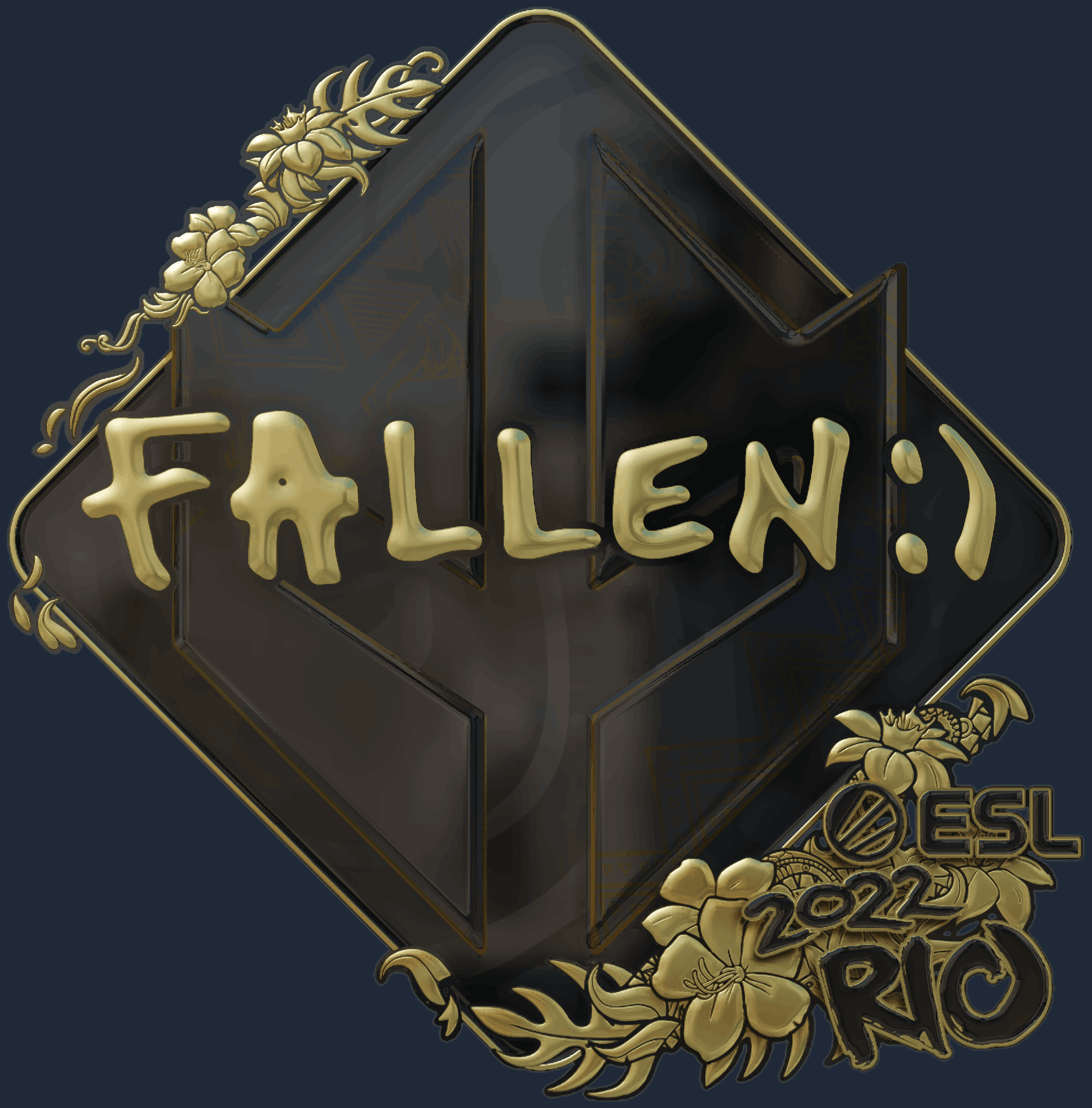 Sticker | FalleN (Gold) | Rio 2022 Screenshot