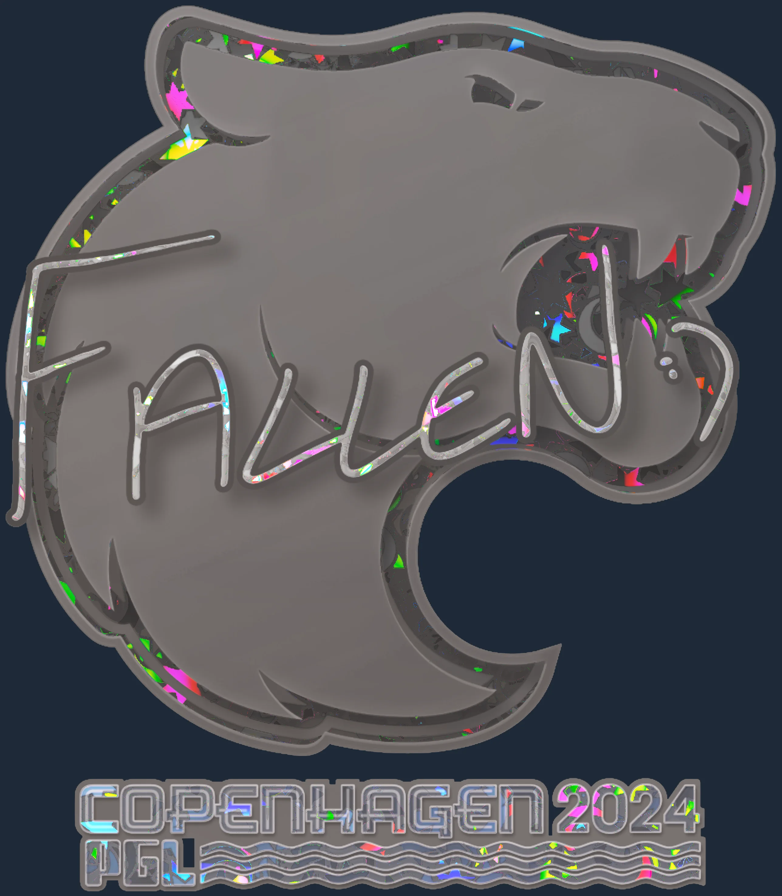 Sticker | FalleN (Glitter) | Copenhagen 2024 Image