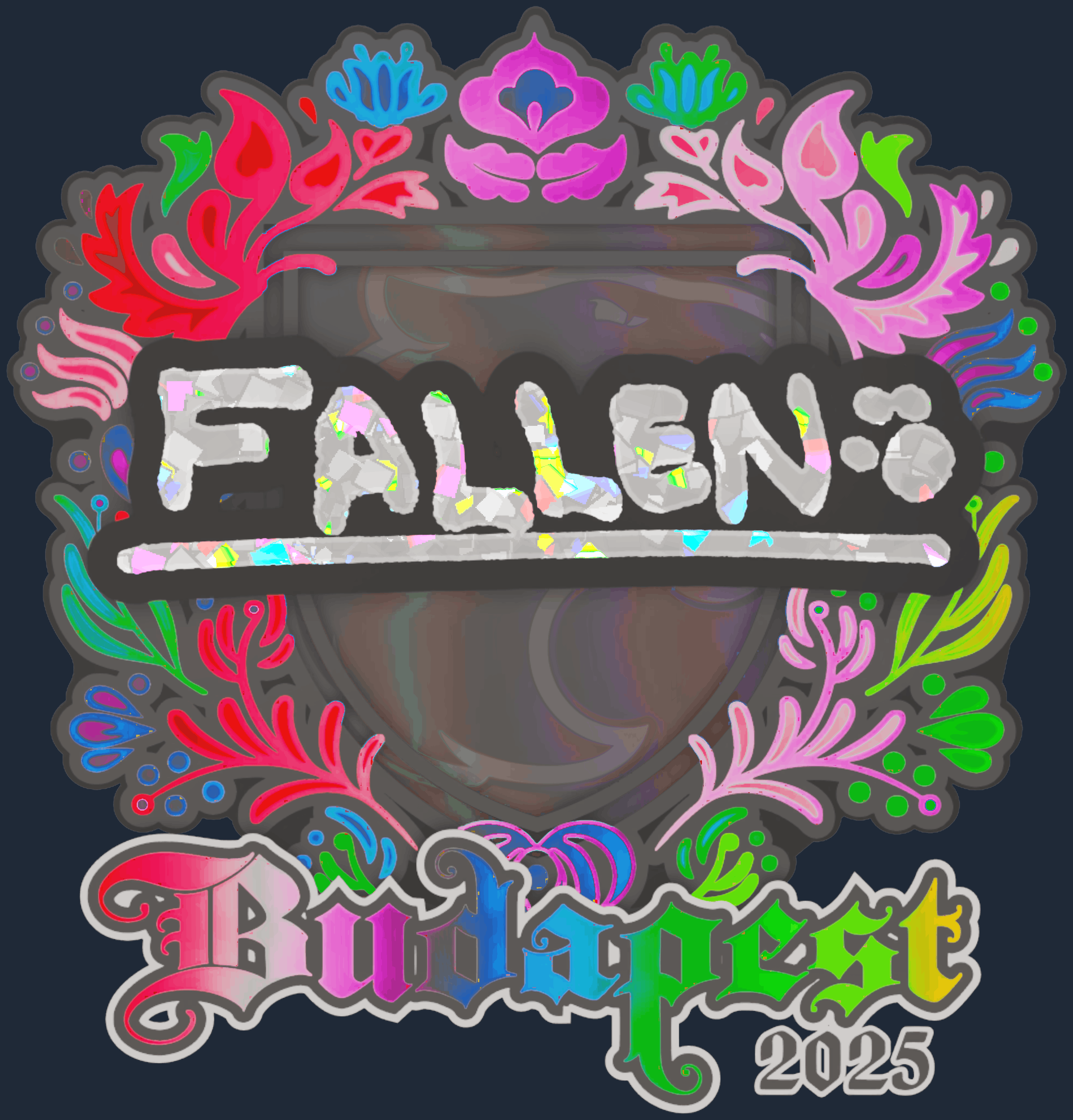 Sticker | FalleN (Holo) | Budapest 2025 Image