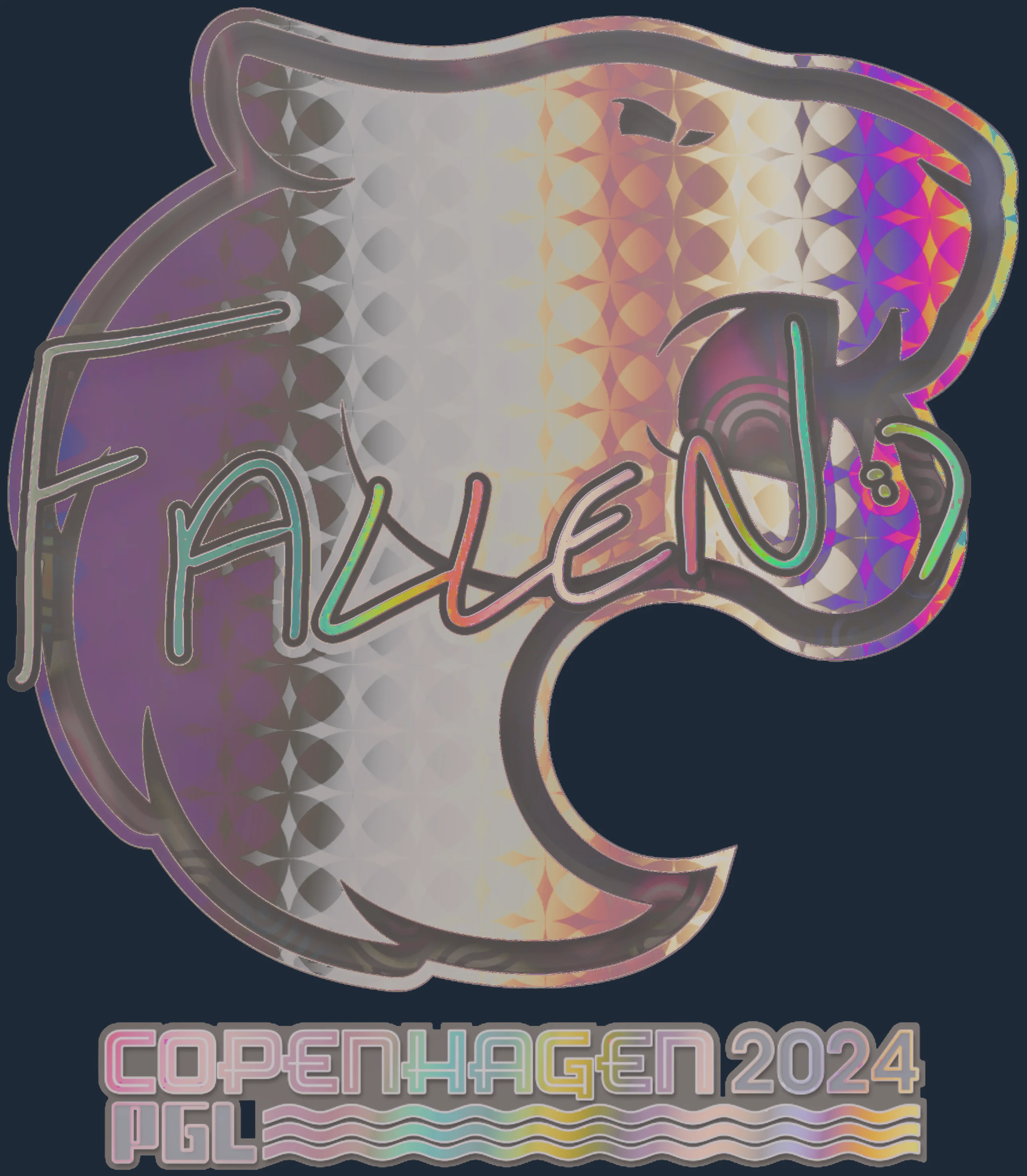 Sticker | FalleN (Holo) | Copenhagen 2024 Image
